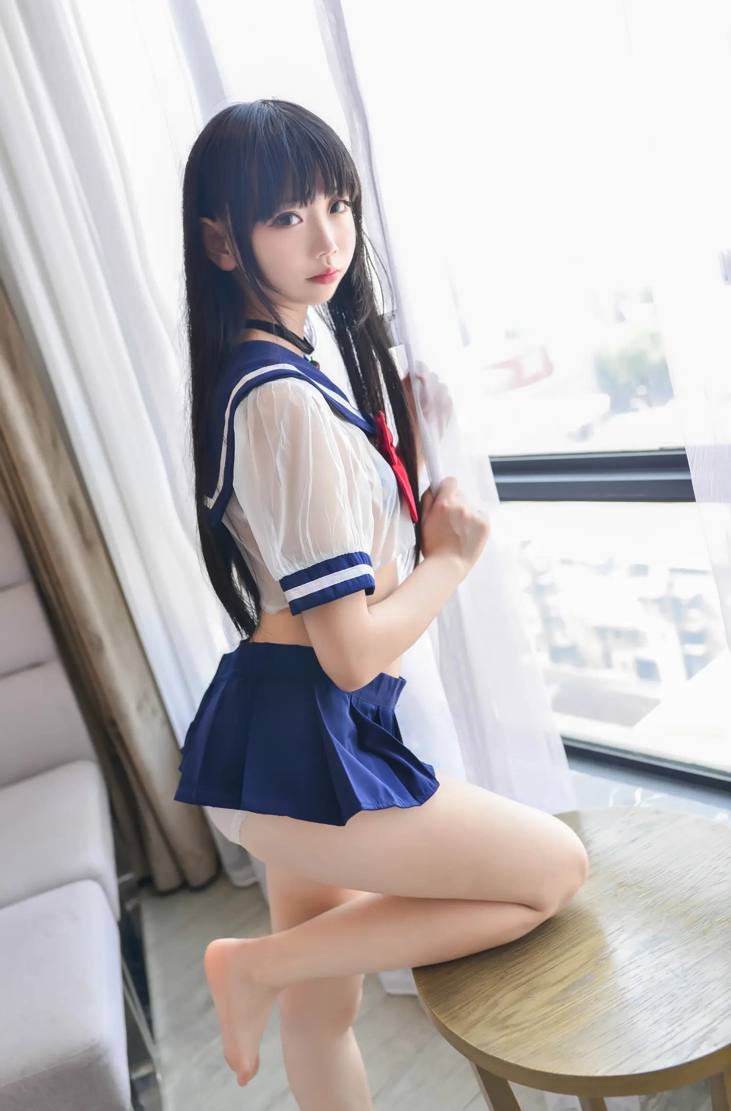 雪琪SAMA NO.034 透明JK NO.0000