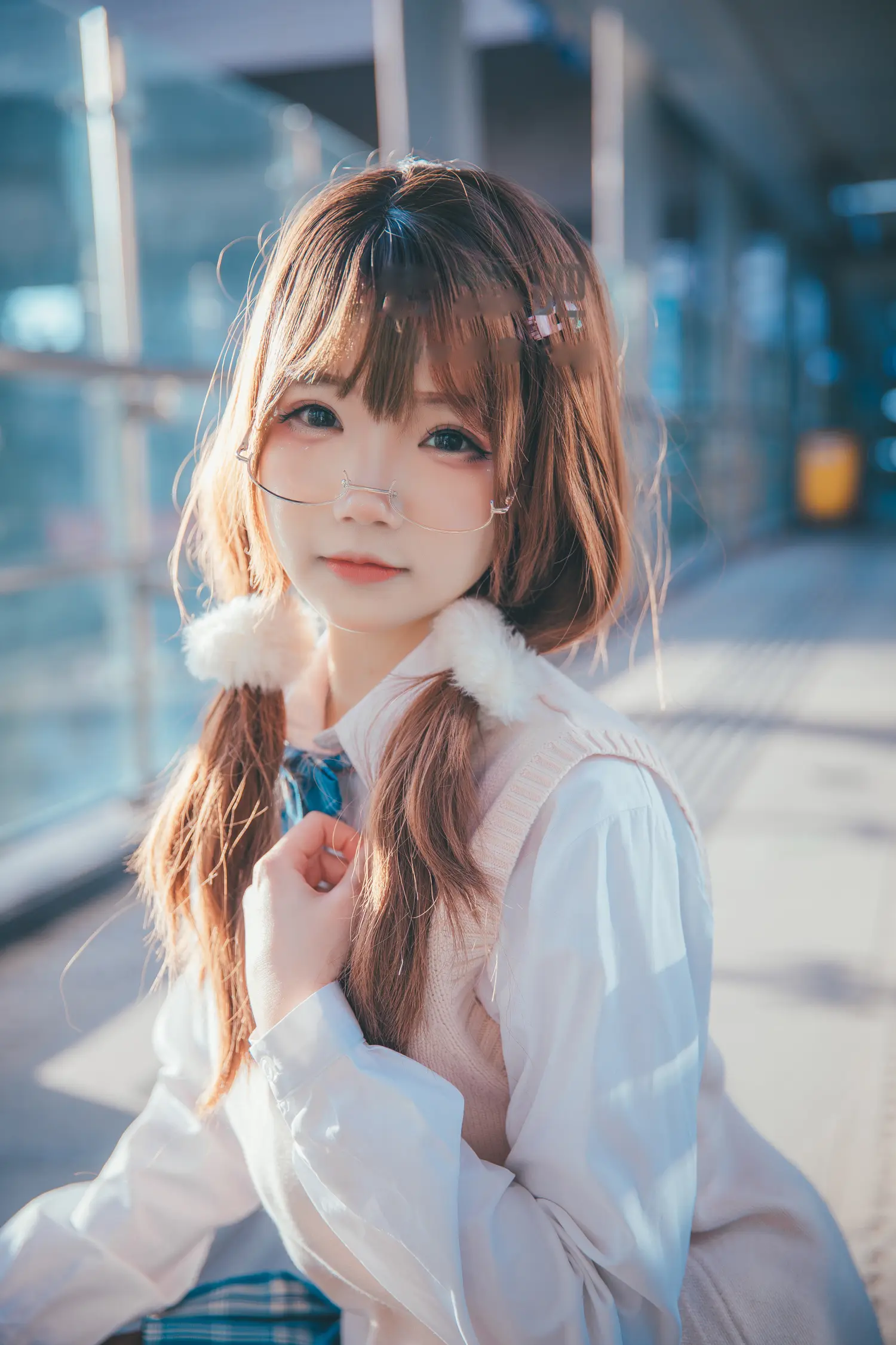 雪琪SAMA NO.051 JK夕阳 NO.0000