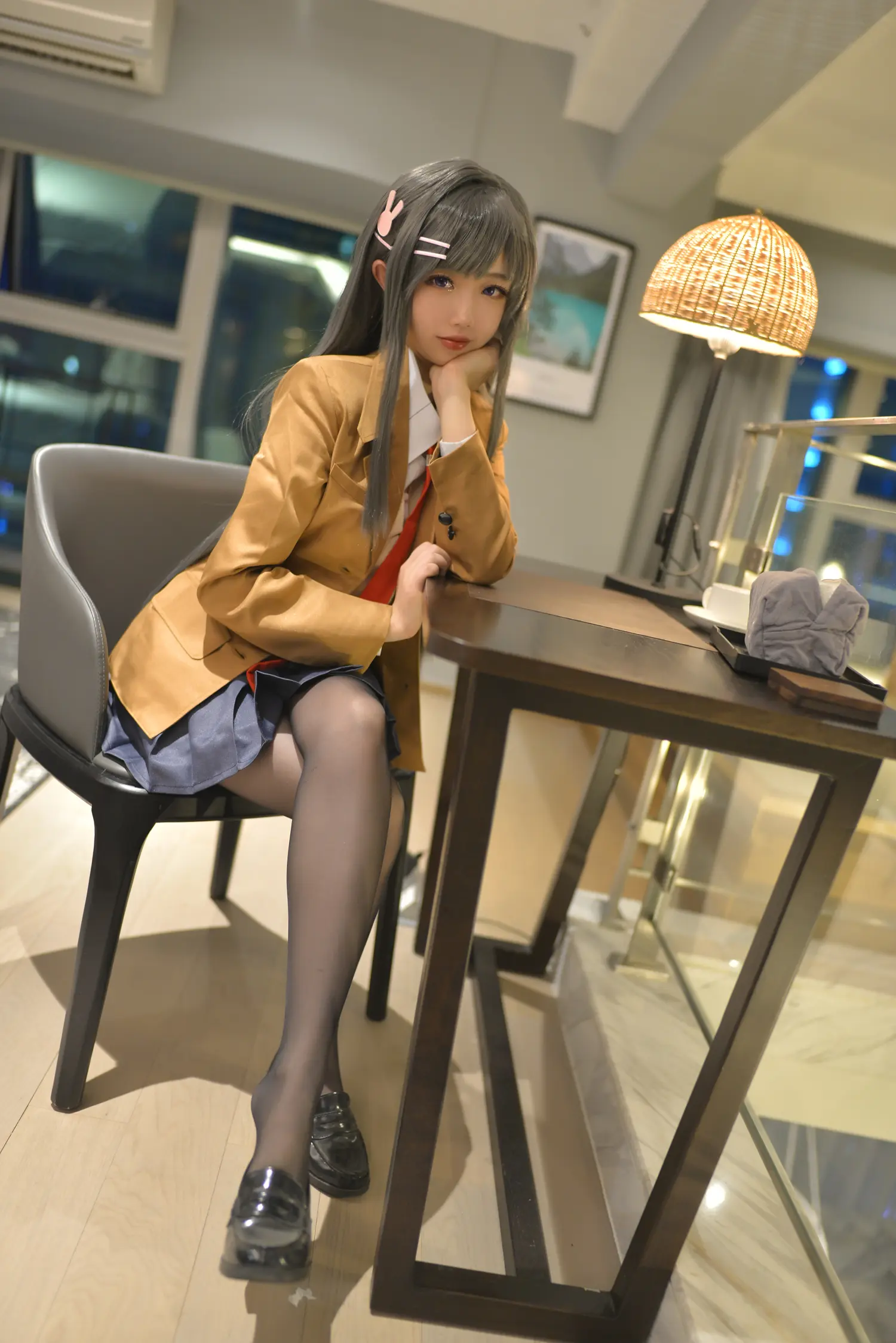 雪琪SAMA NO.053 麻衣制服兔女郎 NO.0000