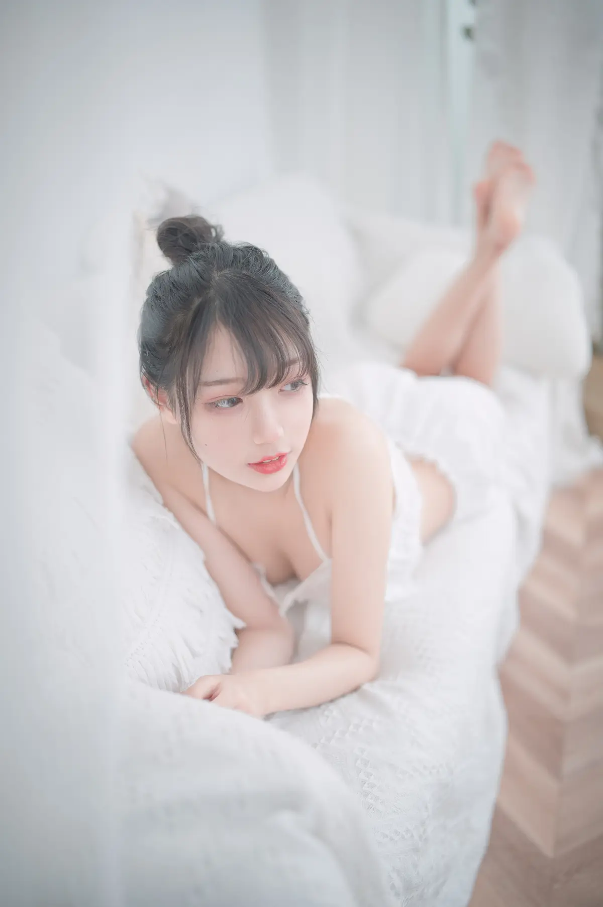 周叽是可爱兔兔 NO.005 白色睡衣 NO.0000