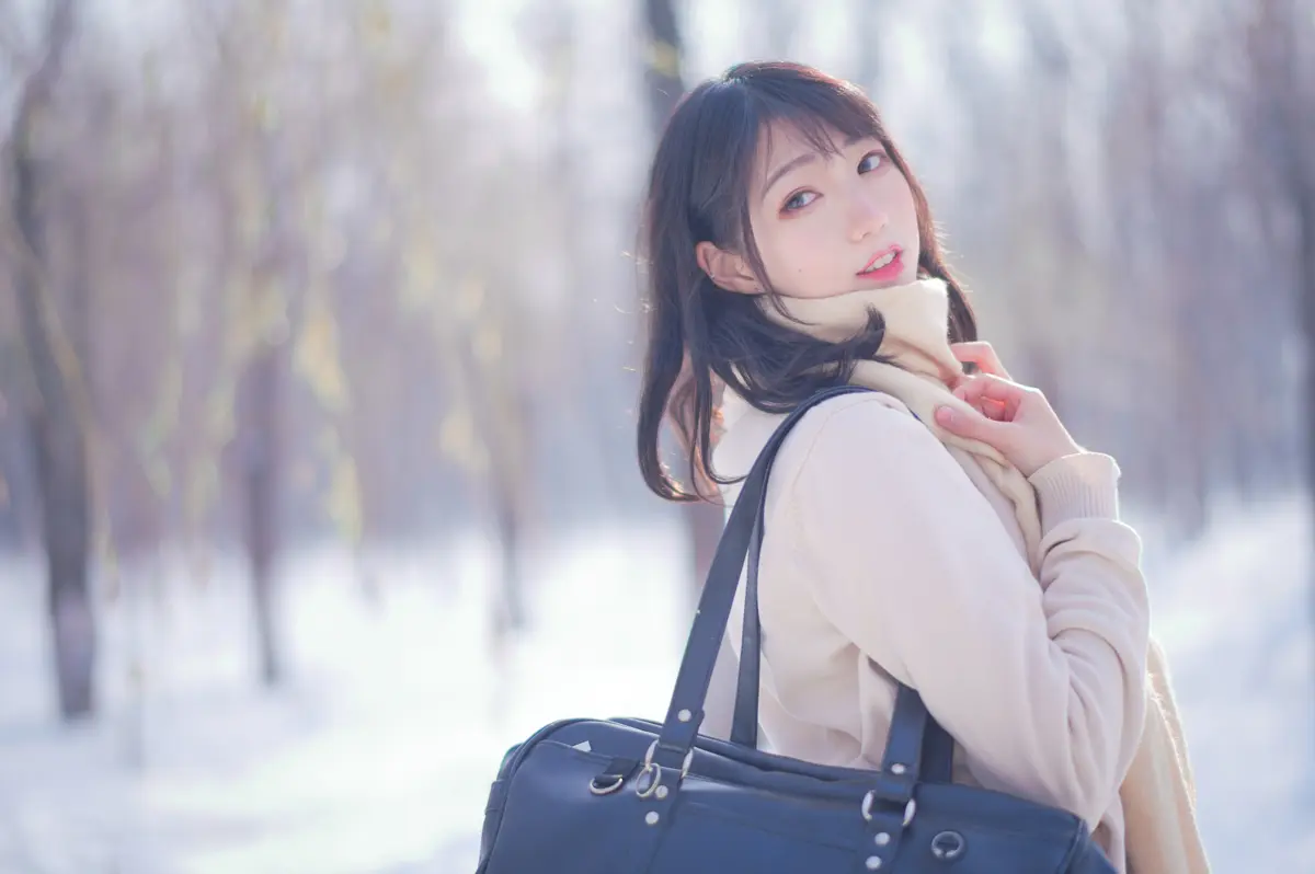 周叽是可爱兔兔 NO.032 雪景JK NO.0000
