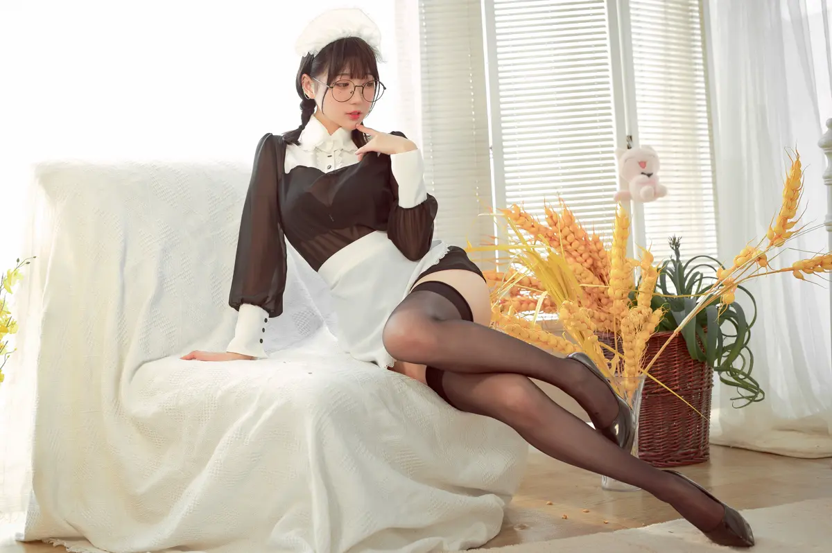 周叽是可爱兔兔 NO.034 眼镜女仆 NO.0000