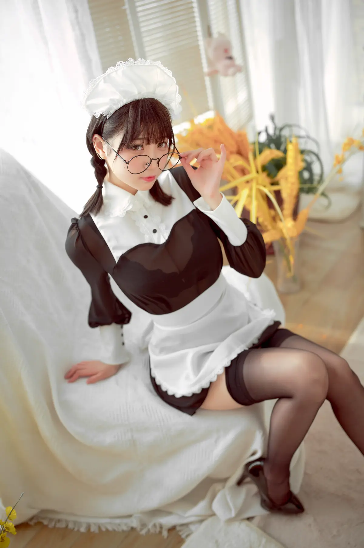 周叽是可爱兔兔 NO.034 眼镜女仆 NO.0000