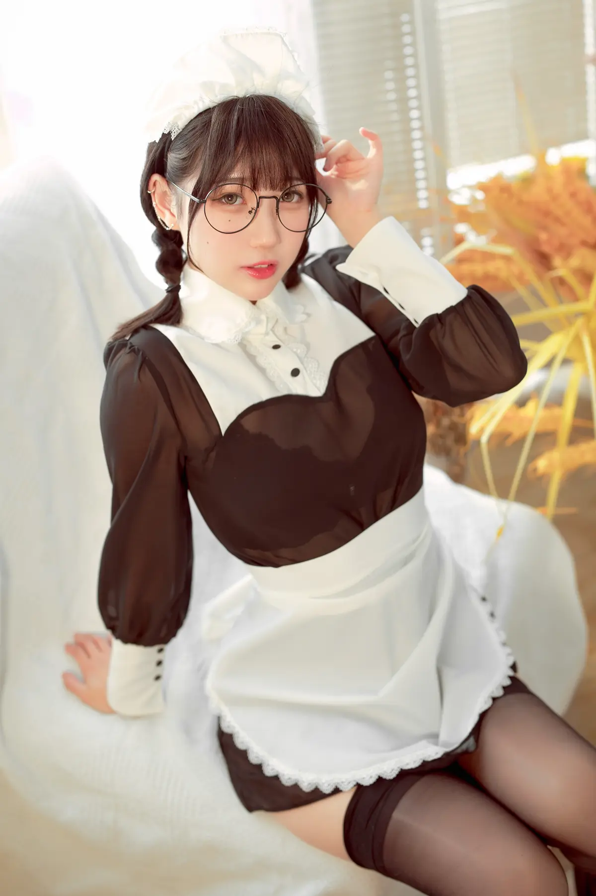 周叽是可爱兔兔 NO.034 眼镜女仆 NO.0000