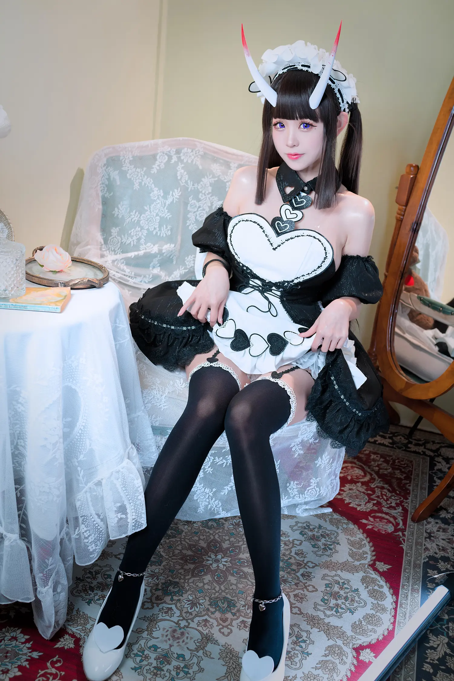 miko酱ww NO.006 碧蓝航线 能代女仆 NO.0000