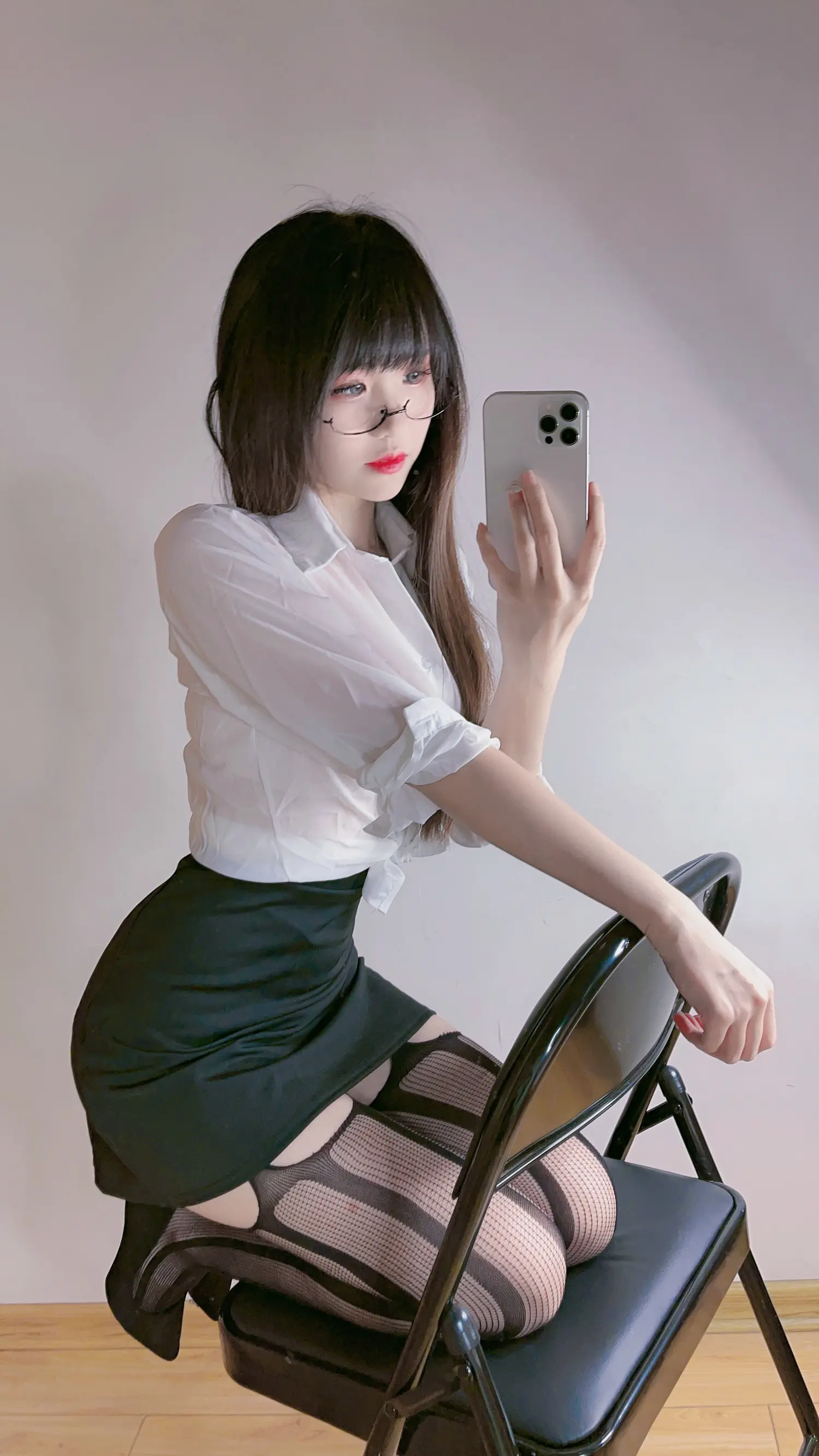 miko酱ww NO.046_005 黑白ol NO.0000