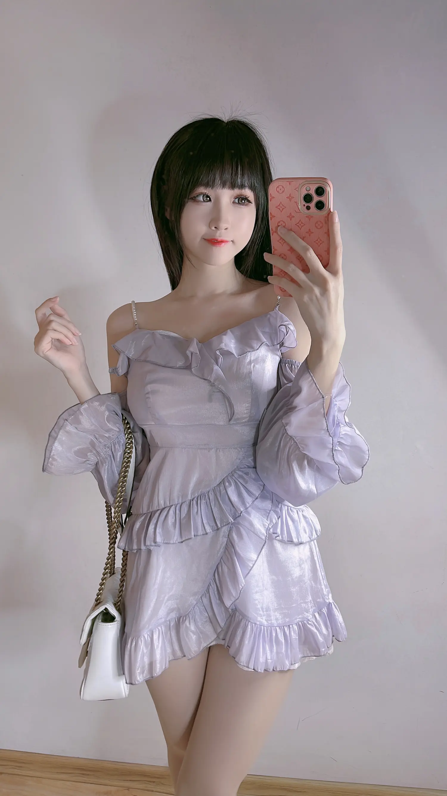 miko酱ww NO.047_008 紫色连衣裙 NO.0000