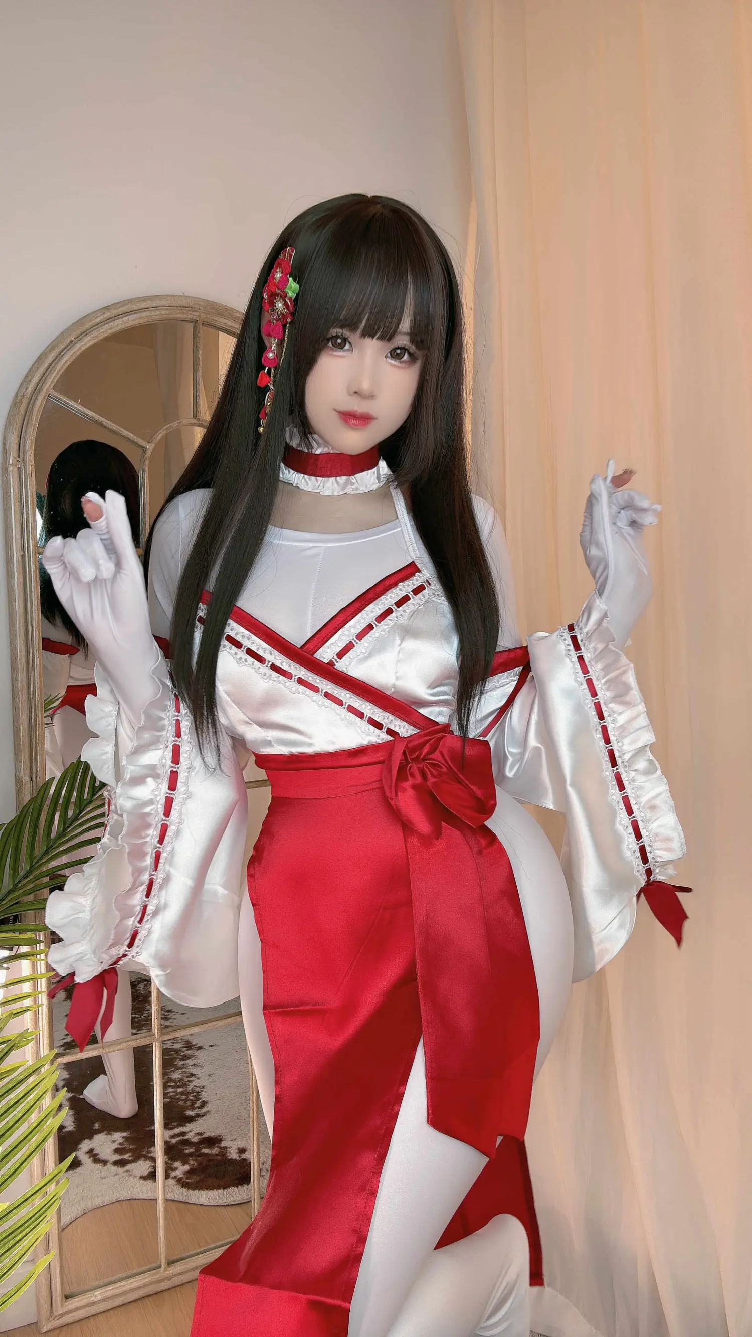 miko酱ww NO.051_001 白丝女仆 NO.0000