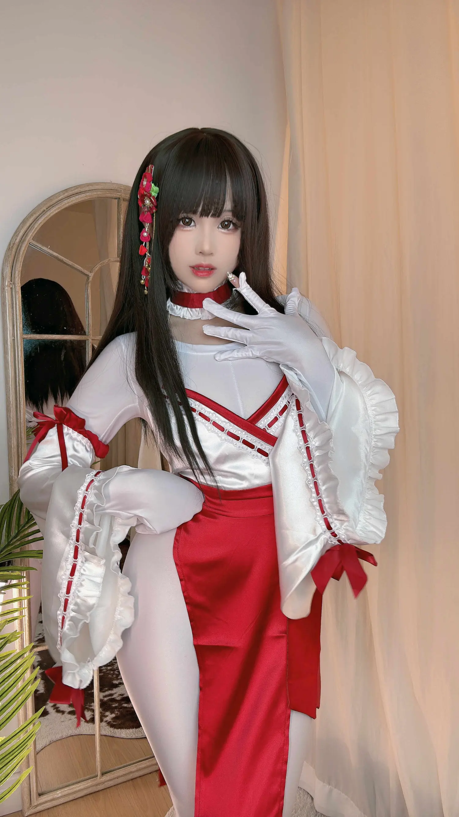 miko酱ww NO.051_001 白丝女仆 NO.0000