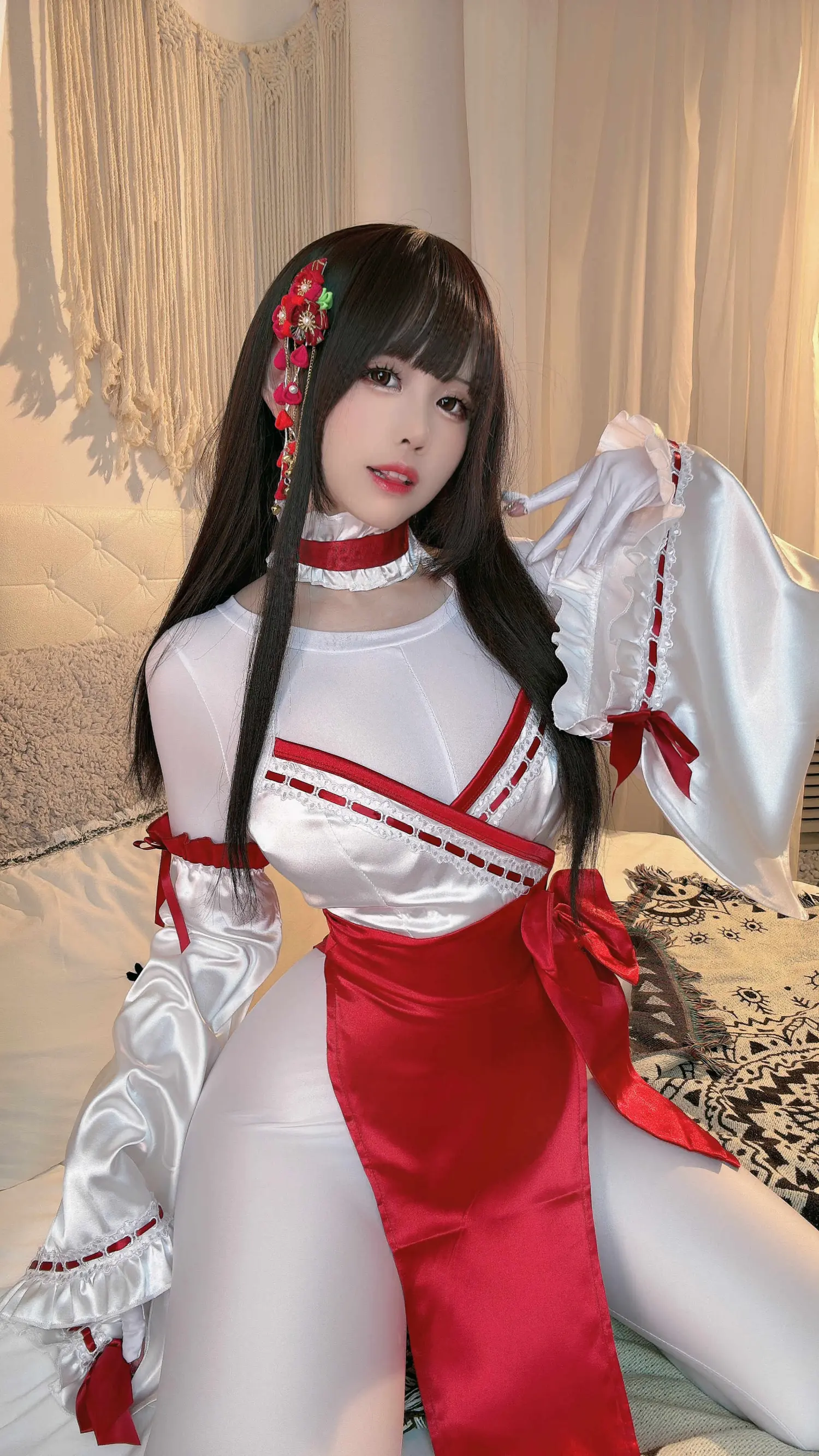 miko酱ww NO.051_001 白丝女仆 NO.0000