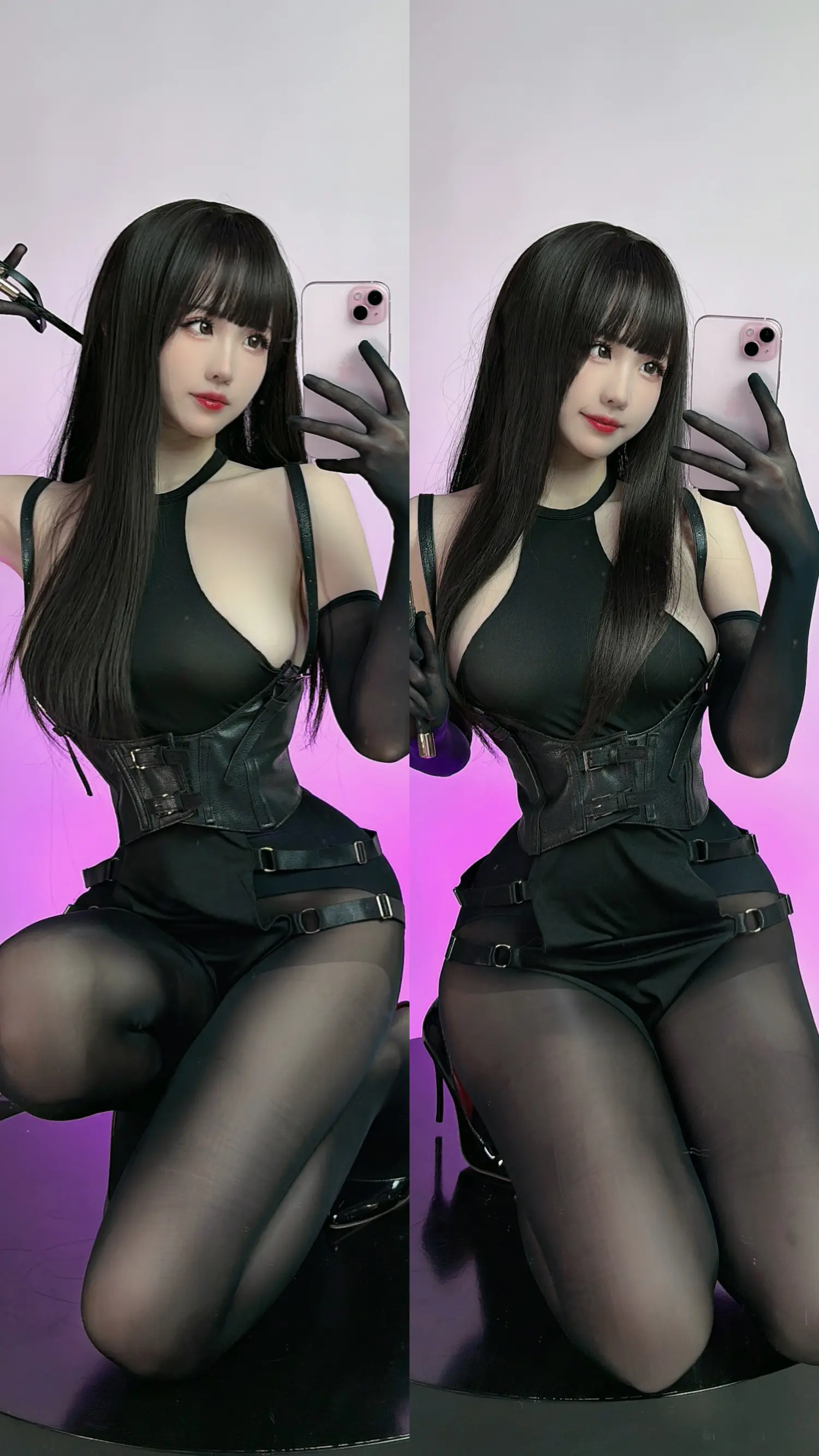 miko酱ww NO.076_007 紧身黑丝 NO.0000
