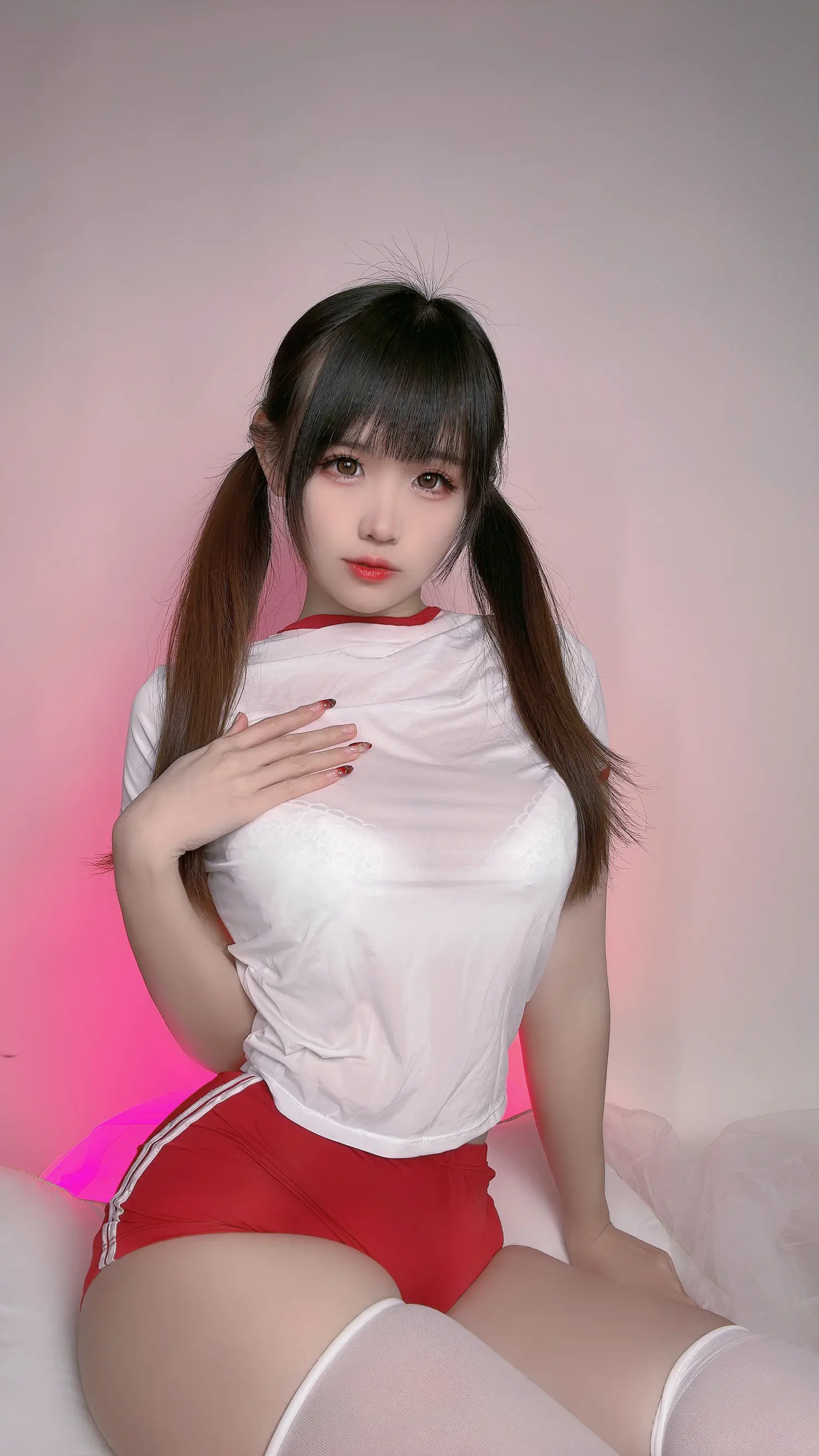 miko酱ww NO.082_003 红色体操服 NO.0000