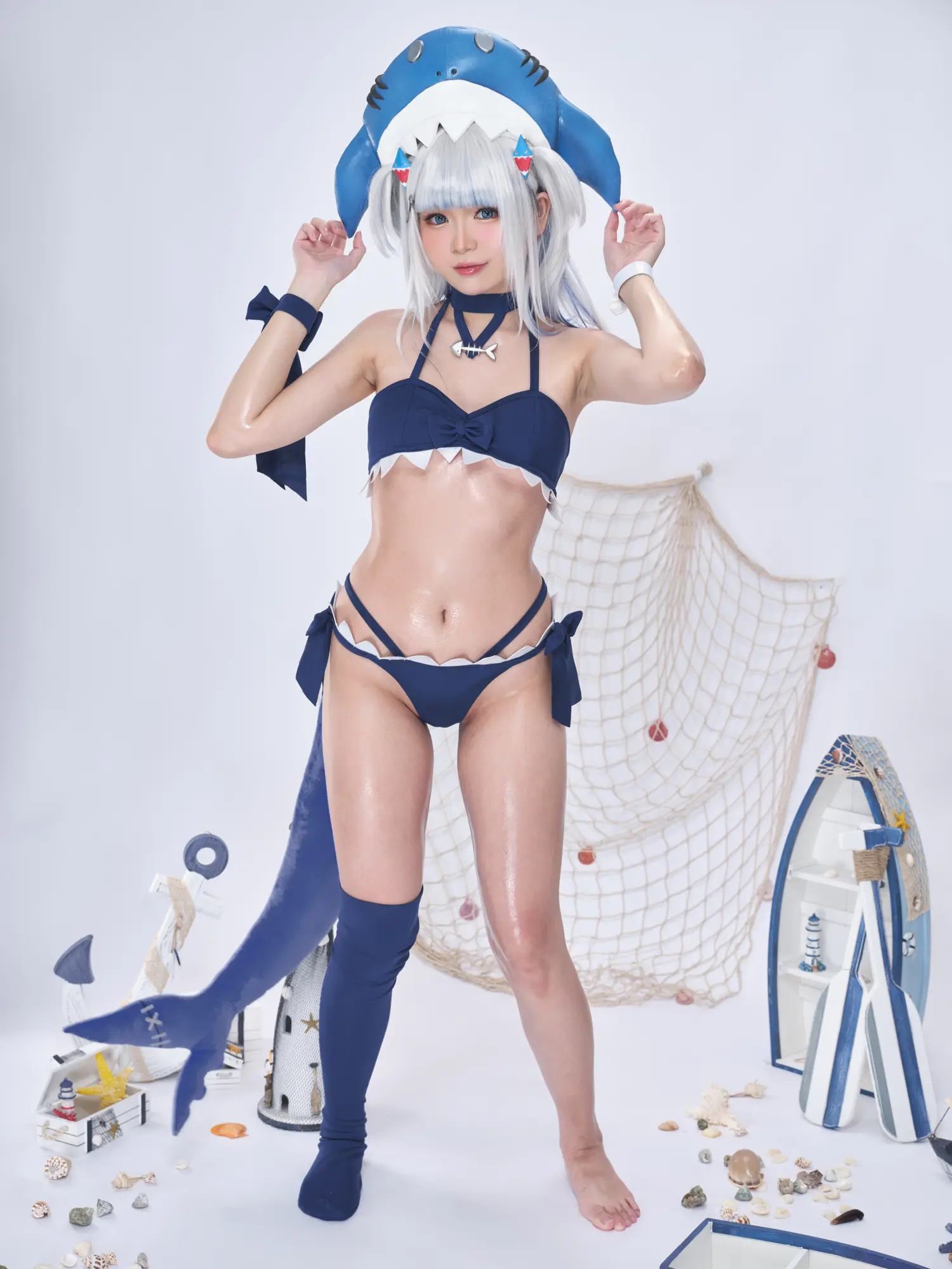 ZinieQ NO.091 Hololive Gawr Gura Swimsuit NO.0000