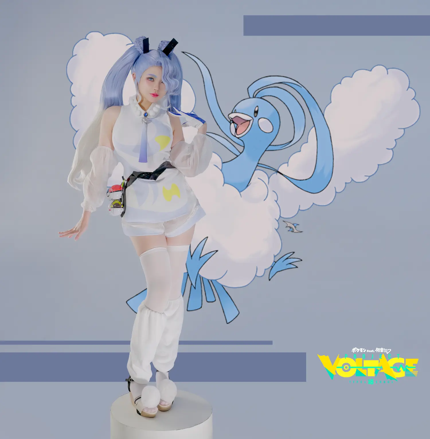 ZinieQ NO.101 Miku Flying Pokemon NO.0000
