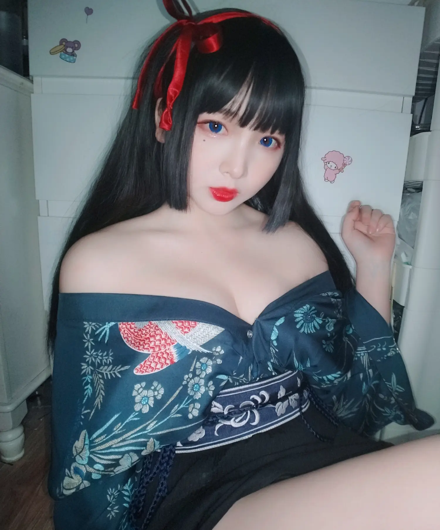 古川kagura NO.042 蓝睡衣 NO.0000