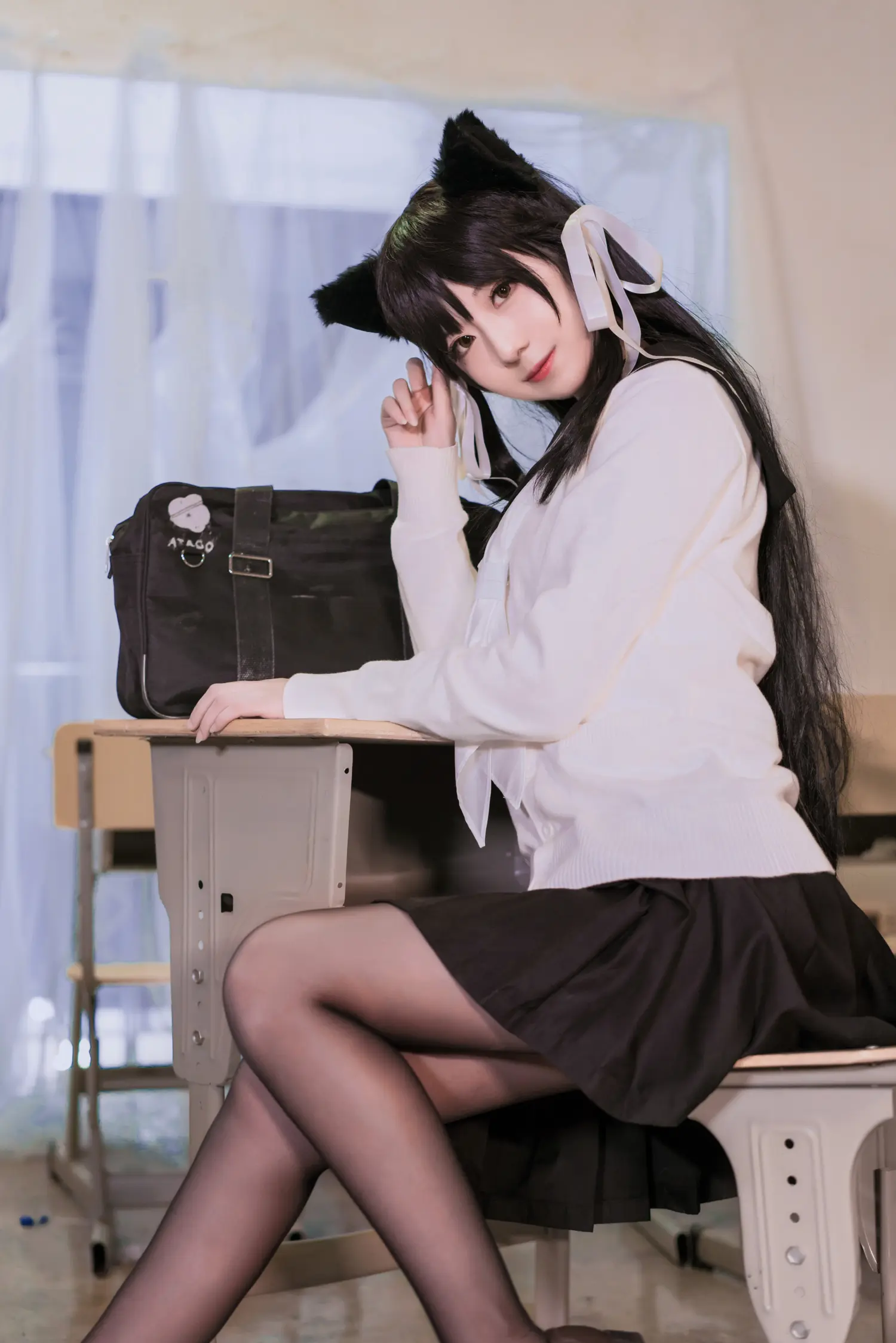 弥音音ww NO.003 爱宕校服 NO.0000