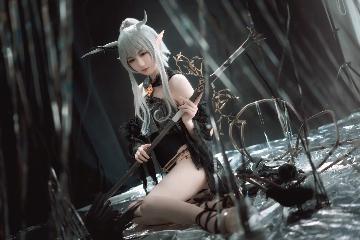 弥音音ww NO.019 明日方舟 闪灵 NO.0000