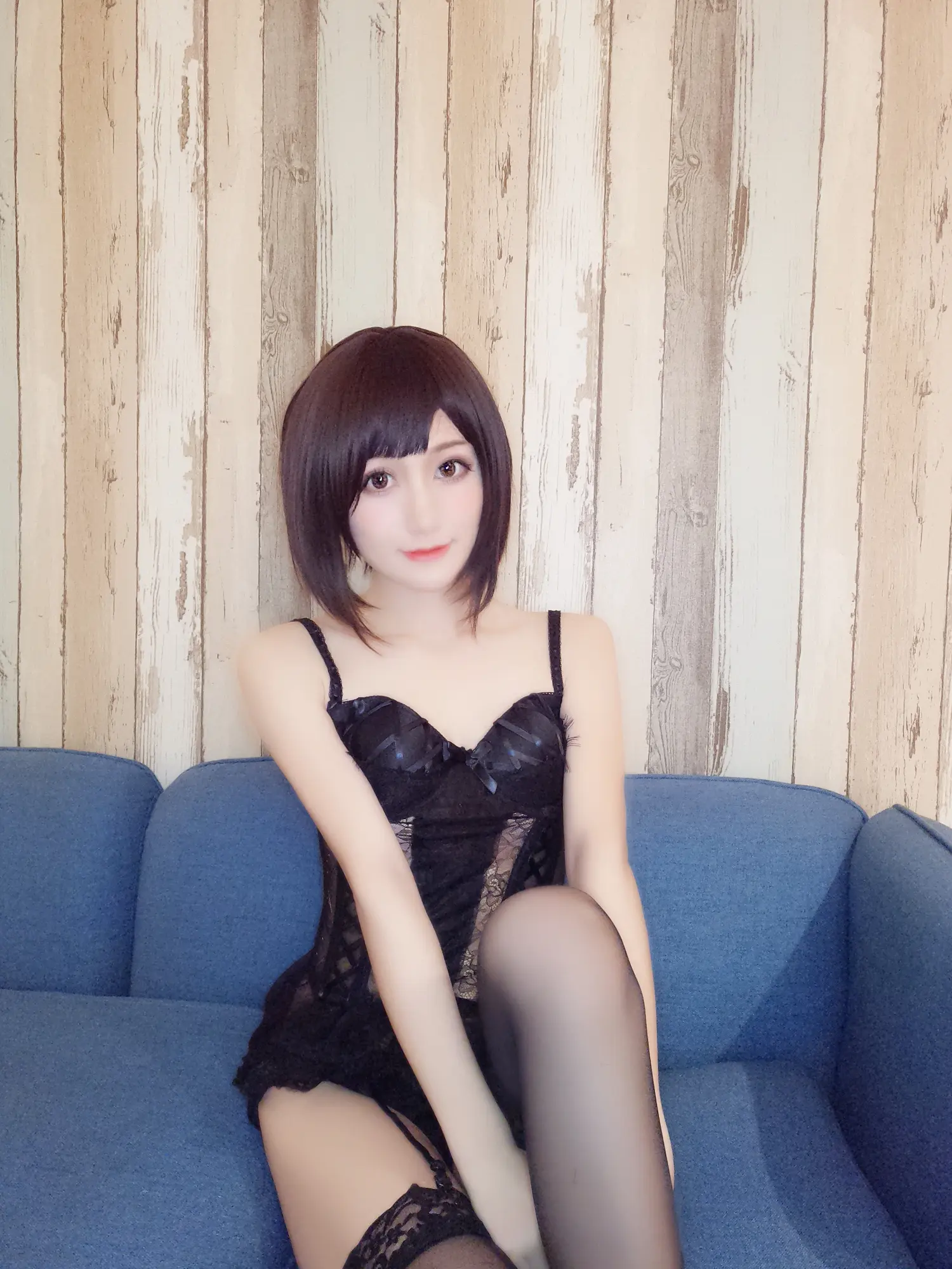 木之本果 NO.001 黑色情趣内衣 NO.0000