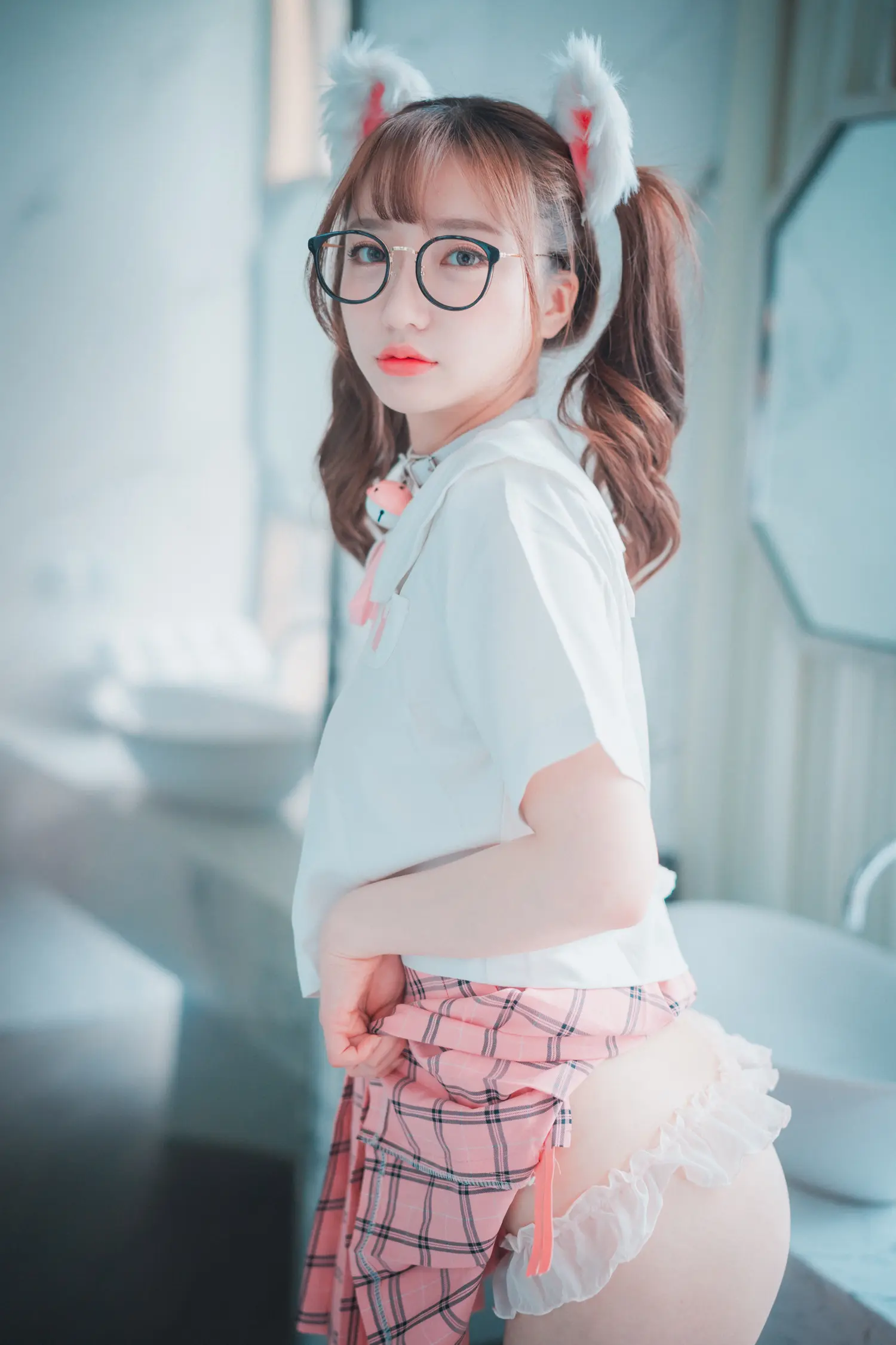 孙乐乐 NO.028 [DJAWA] Cute Pink NO.0000