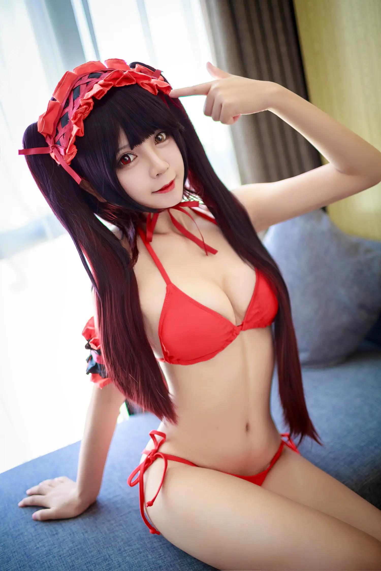 塔塔_Lo1iTa NO.003 狂三泳装 NO.0000
