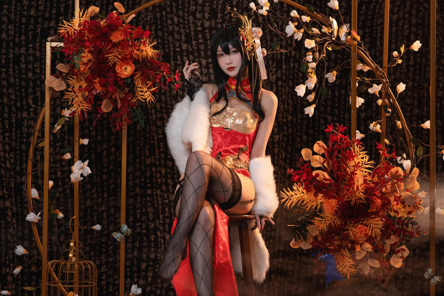 铁板烧鬼舞 NO.008 大凤旗袍 NO.0000