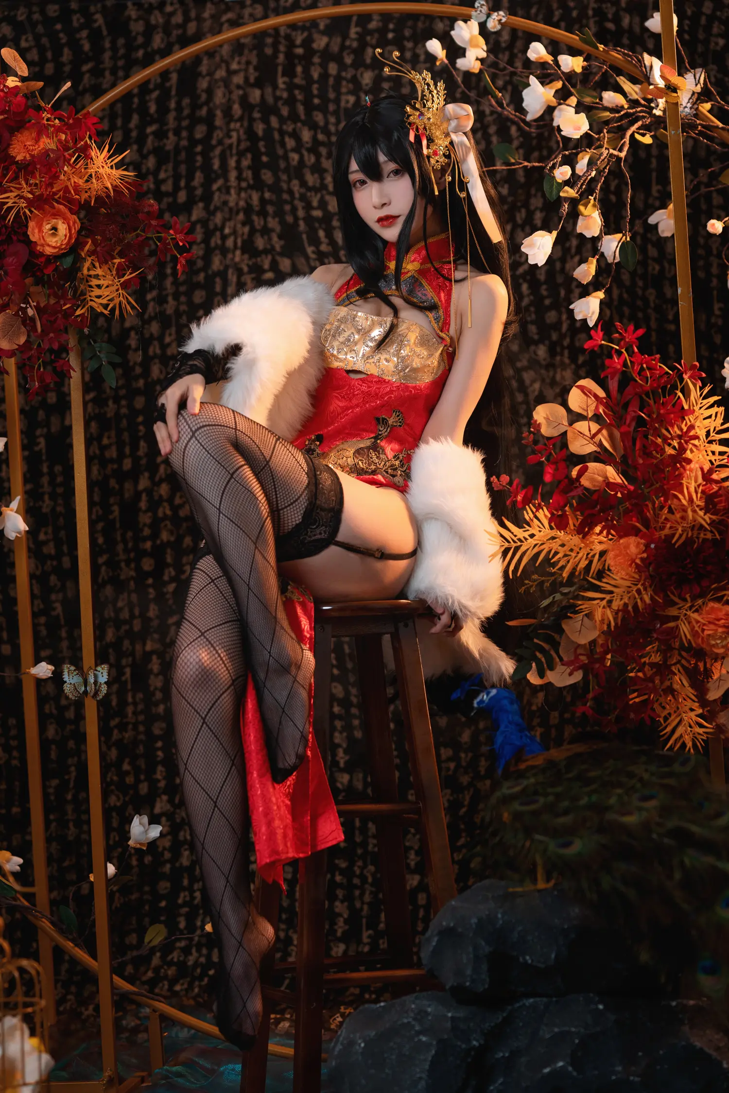 铁板烧鬼舞 NO.008 大凤旗袍 NO.0000