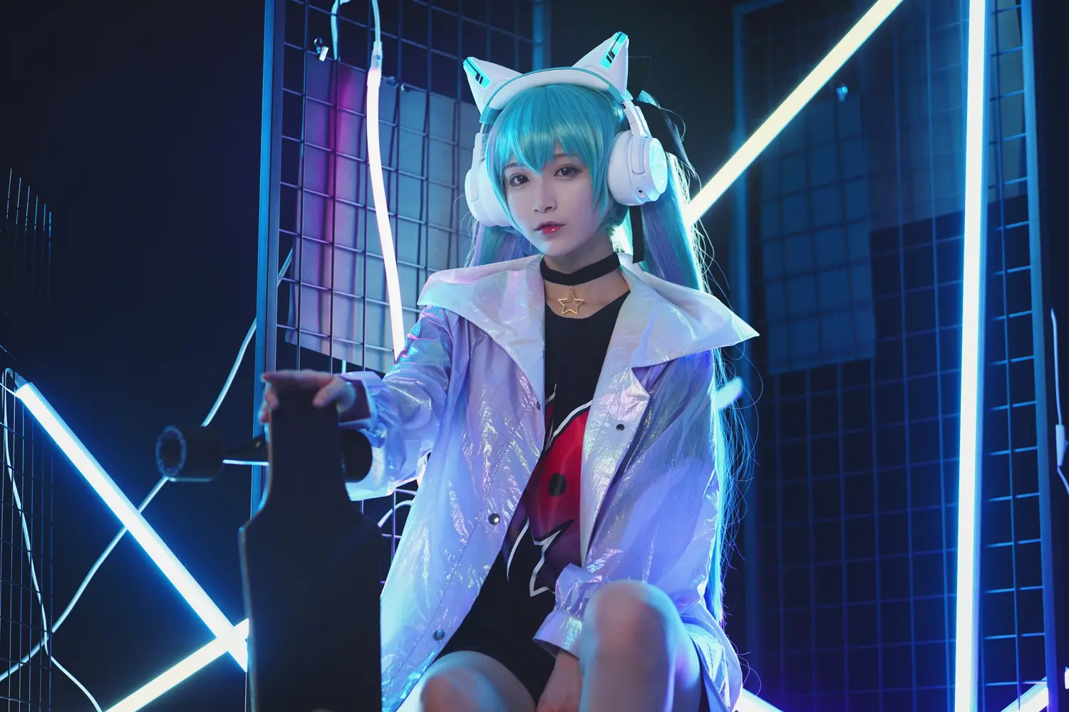 铁板烧鬼舞 NO.025 妖舞耳机miku NO.0000