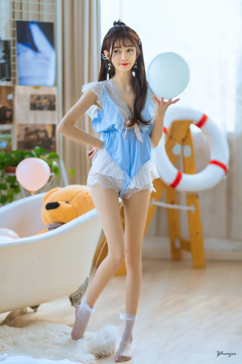 王羽杉 NO.011 蕾丝连体比基尼 NO.0000