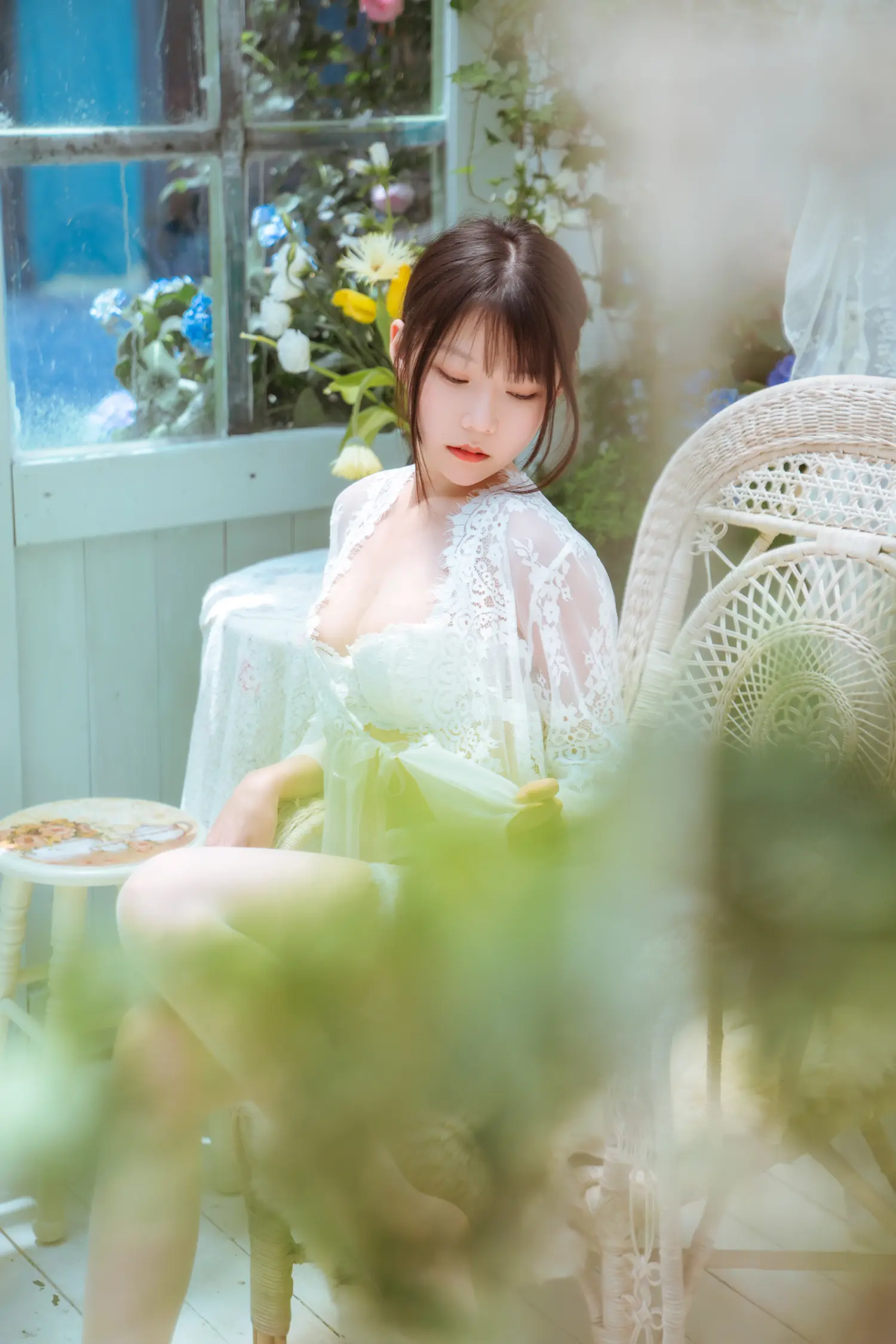 香草喵露露 NO.001 玻璃房少女 NO.0000