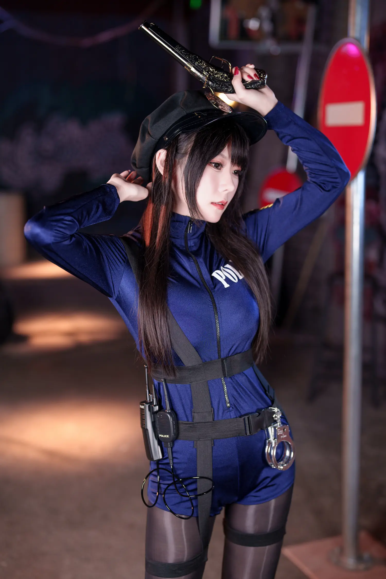 香草喵露露 NO.057 十一月 女警图 NO.0000