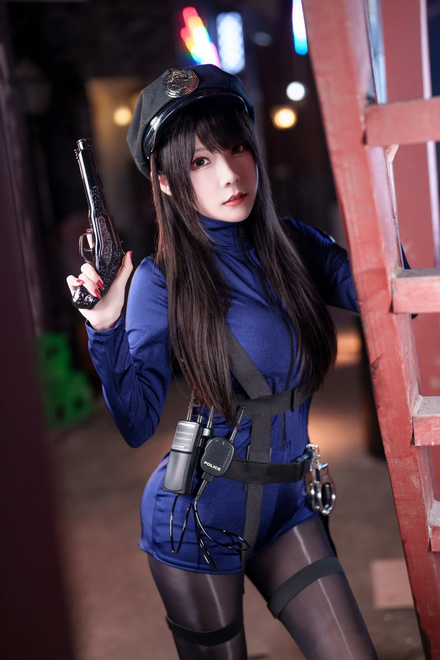 香草喵露露 NO.057 十一月 女警图 NO.0000