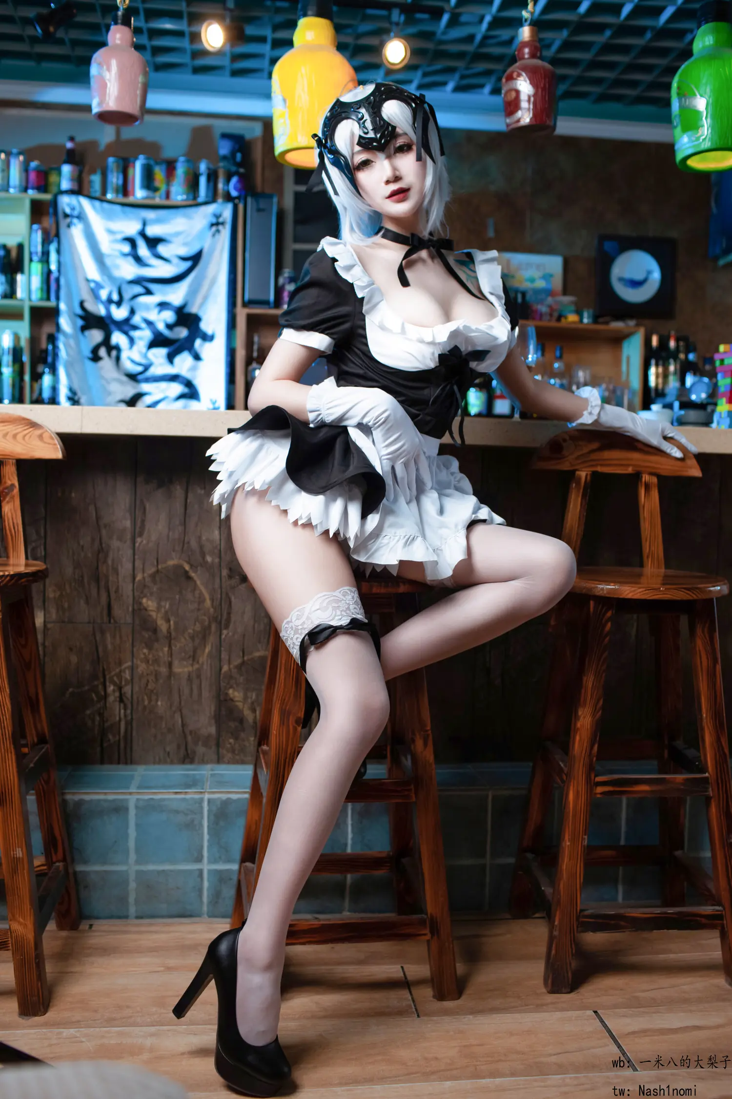 一米八的大梨子 NO.005 黑贞GK手办女仆 NO.0000