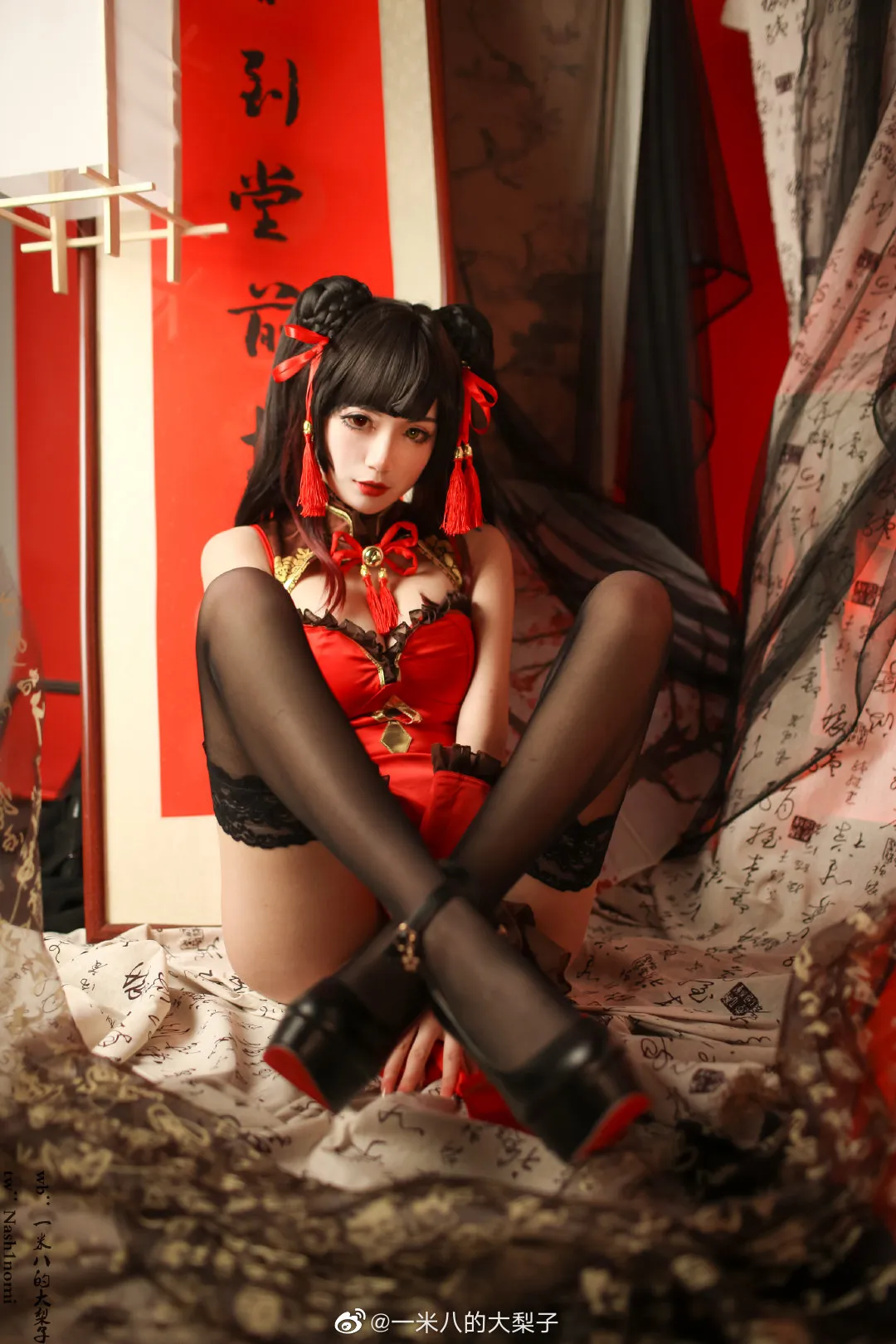 一米八的大梨子 NO.013 时崎狂三新春旗袍 NO.0000