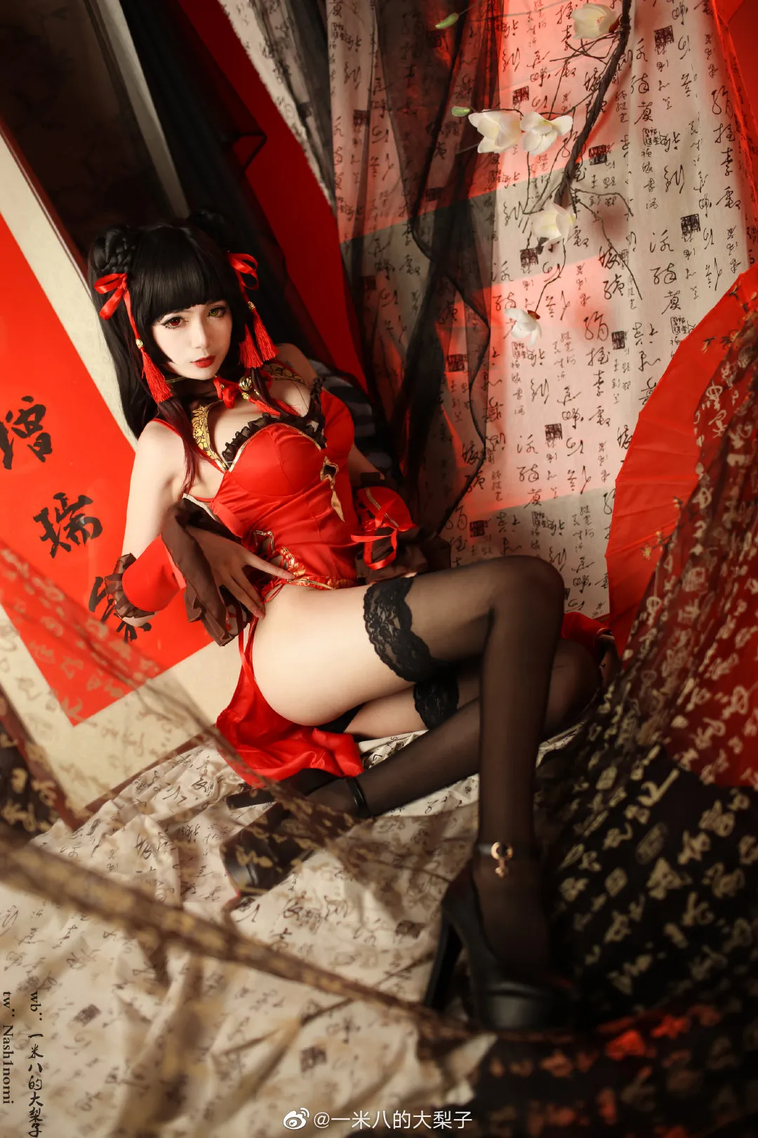 一米八的大梨子 NO.013 时崎狂三新春旗袍 NO.0000