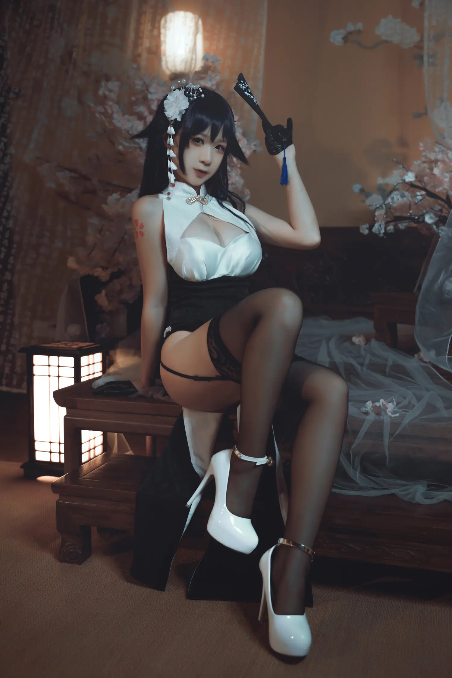 樱落酱w NO.019 吾妻旗袍 NO.0000
