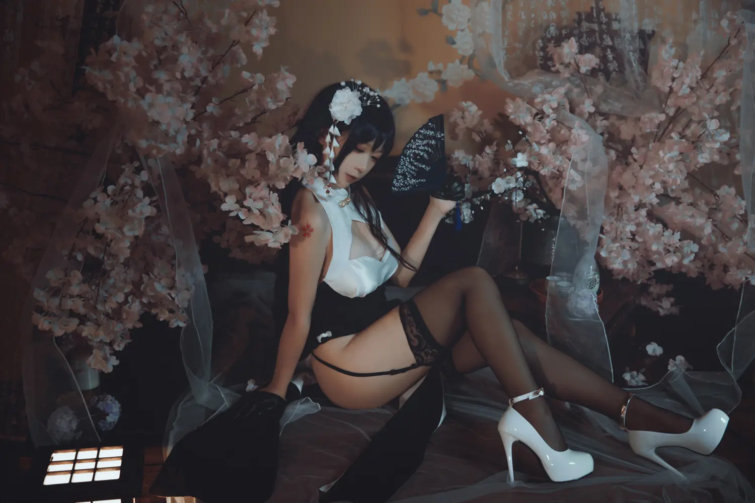 樱落酱w NO.019 吾妻旗袍 NO.0000