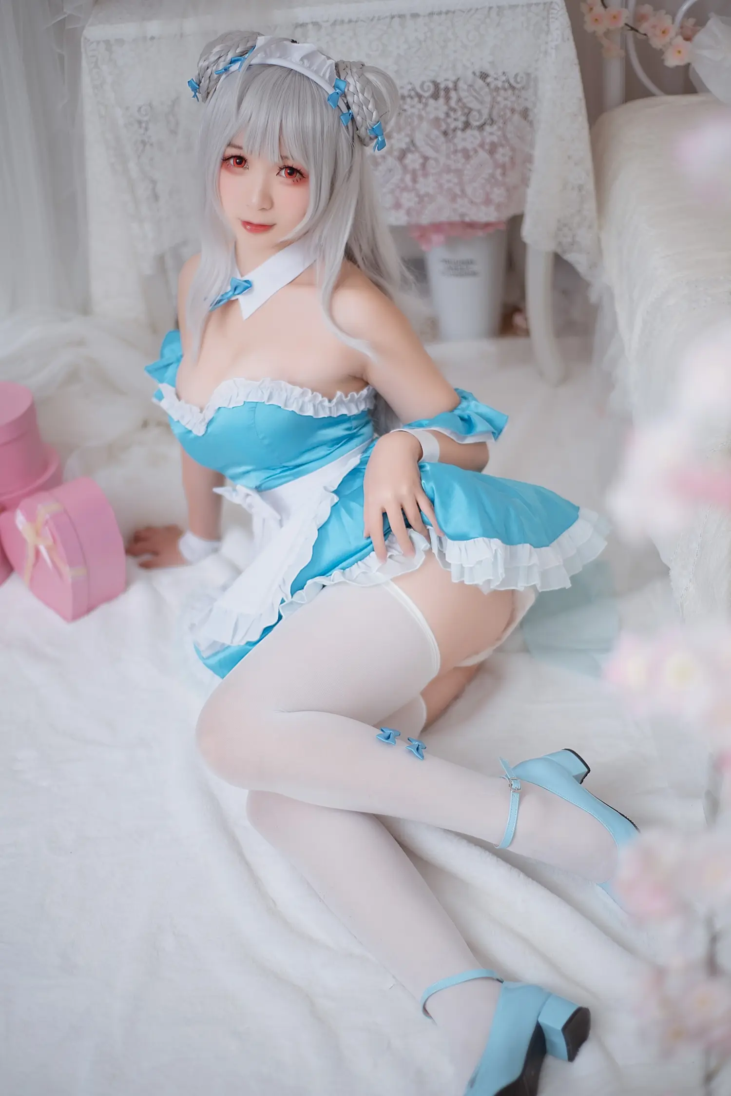 樱落酱w NO.021 小天鹅女仆 NO.0000