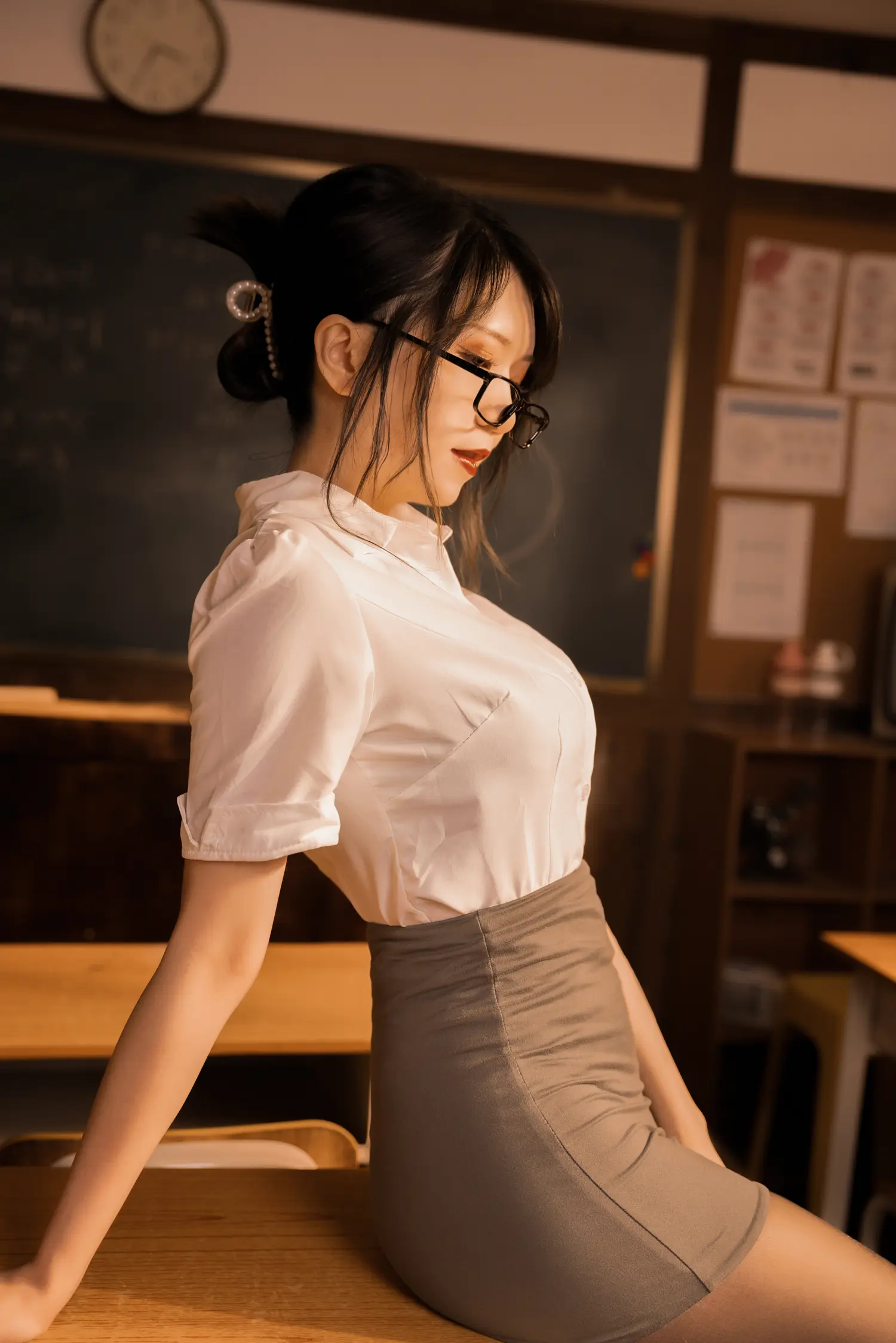 Leah梓未 NO.005 教室禁忌 NO.0000