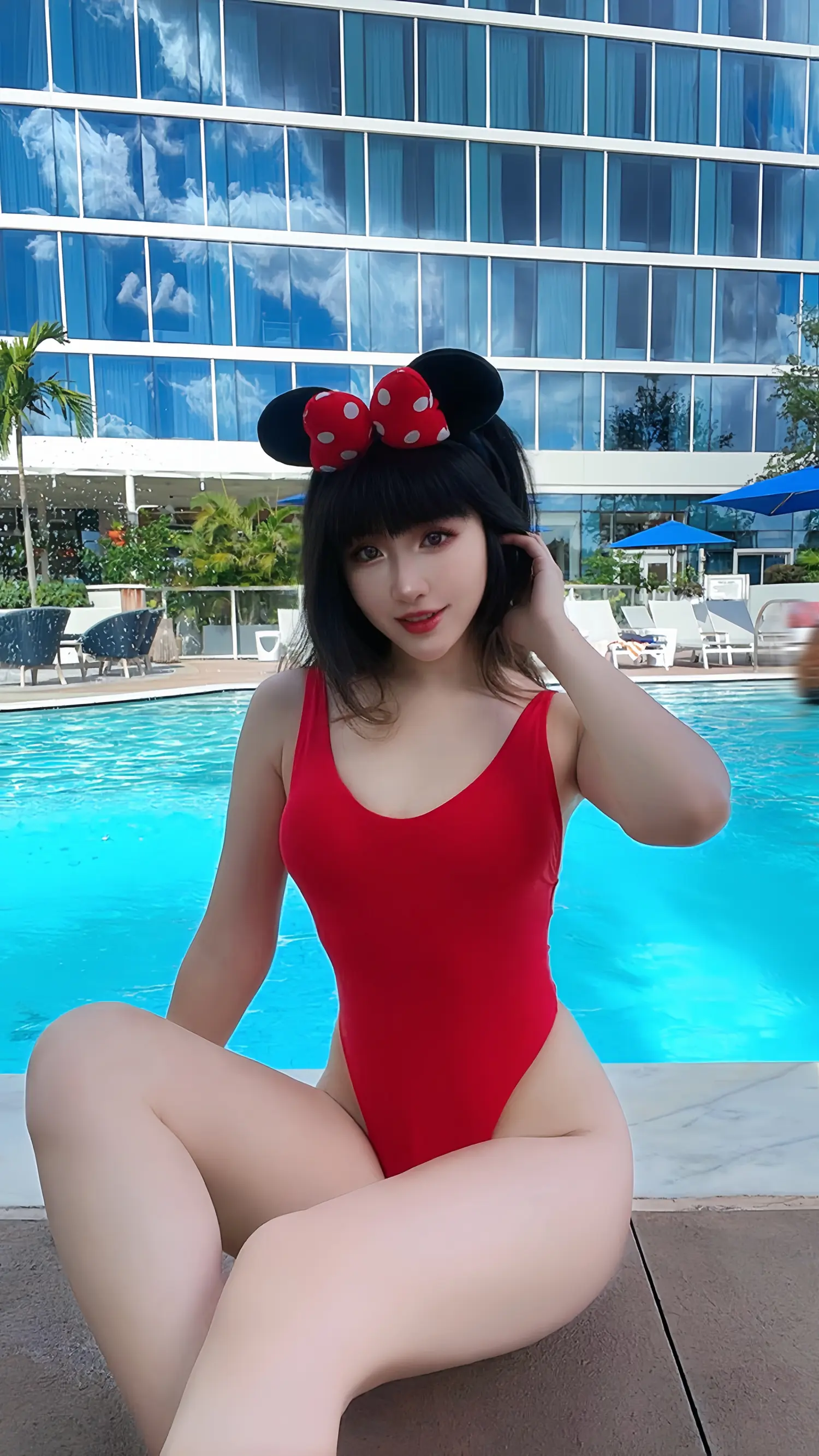 MisswarmJ NO.050 Disney Red Bikini 18 3 NO.0000