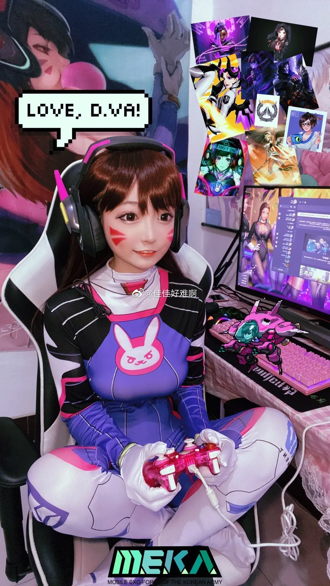 佳佳好难啊 NO.015 守望先锋DVA NO.0000