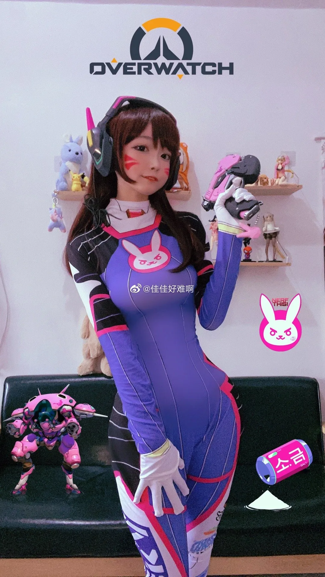 佳佳好难啊 NO.015 守望先锋DVA NO.0000