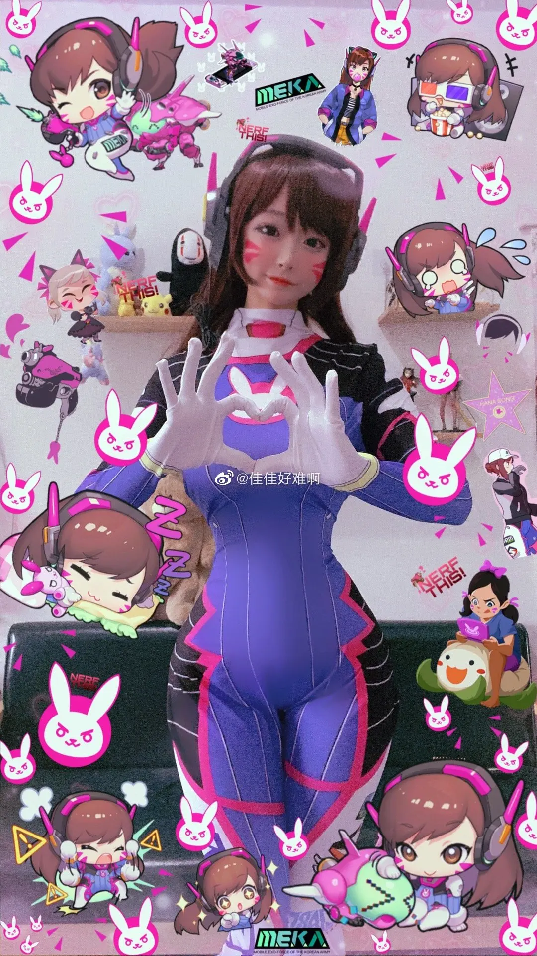 佳佳好难啊 NO.015 守望先锋DVA NO.0000