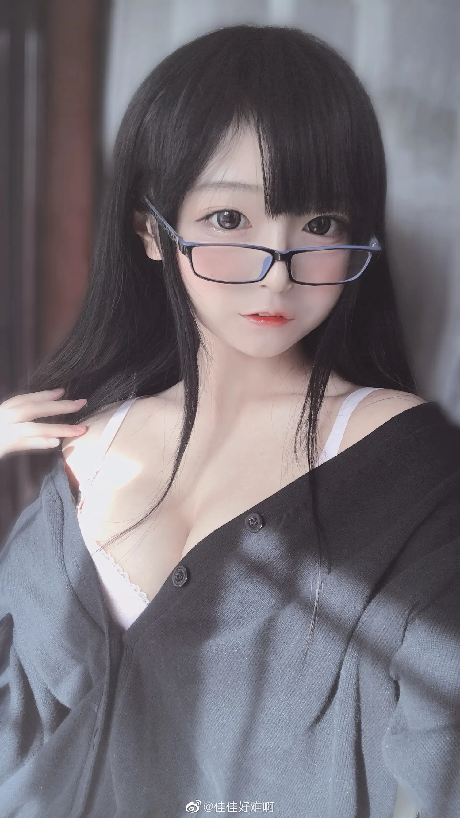 佳佳好难啊 NO.027 眼镜娘佳佳 NO.0000
