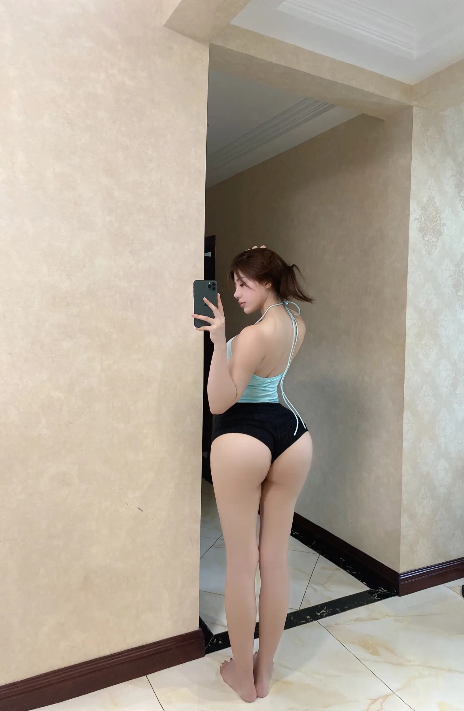 奶宝妹纸 NO.045 绿小吊带 NO.0000