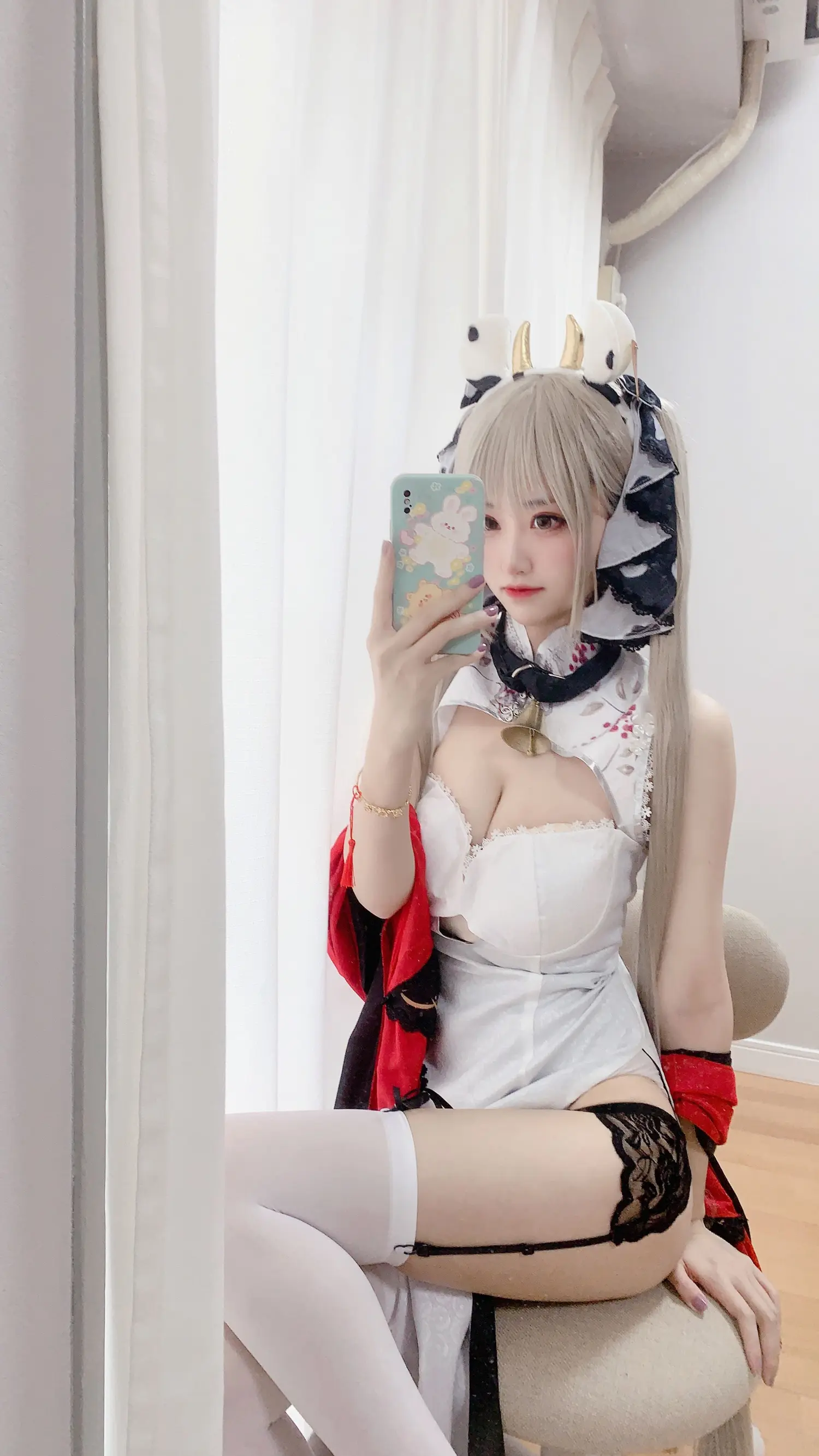 千阳 NO.024 可畏旗袍对镜拍 NO.0000