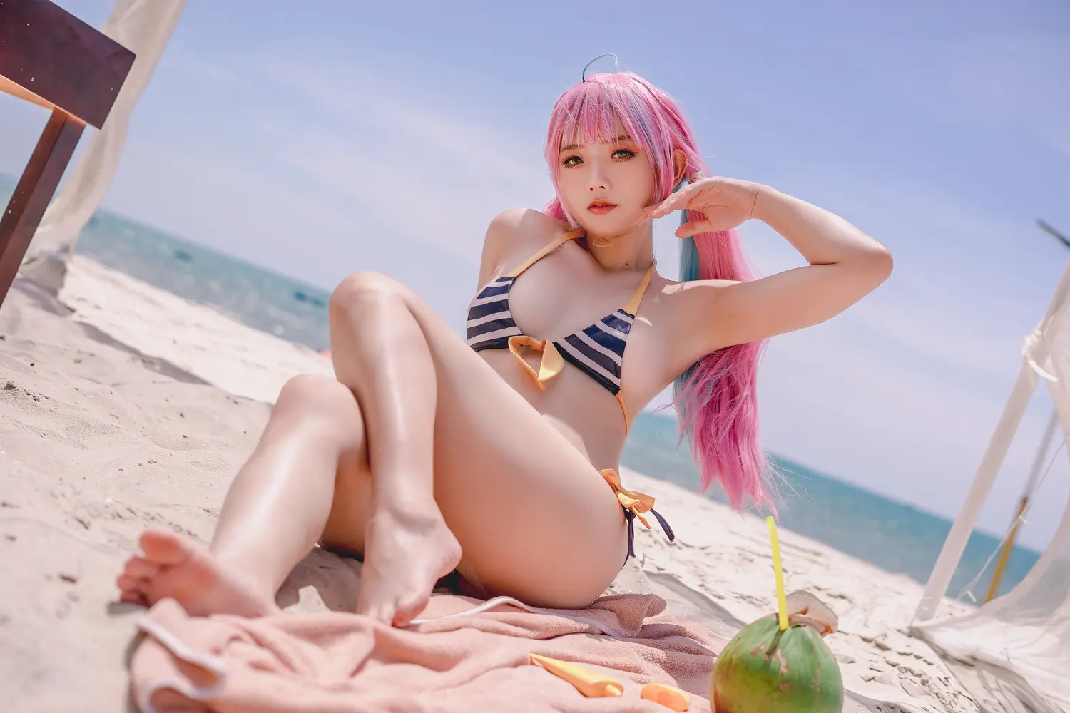 Messie Huang NO.020 Aqua Bikini NO.0000