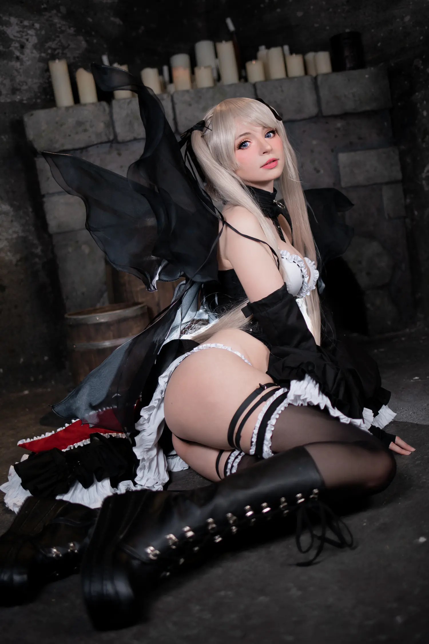 Peach milky NO.016 Sakimichan Marie Rose Set NO.0000