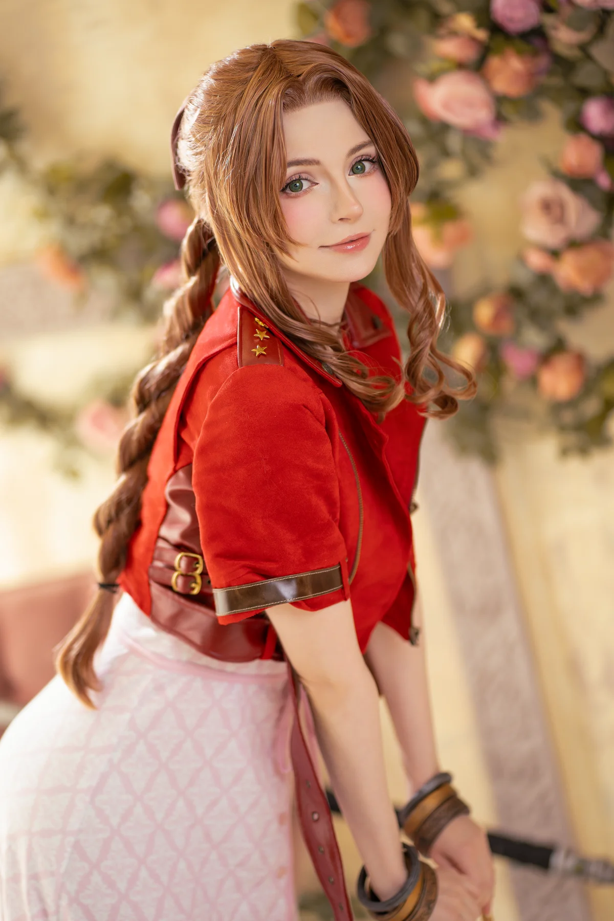 Peach milky NO.046 Aerith Gainsborough NO.0000