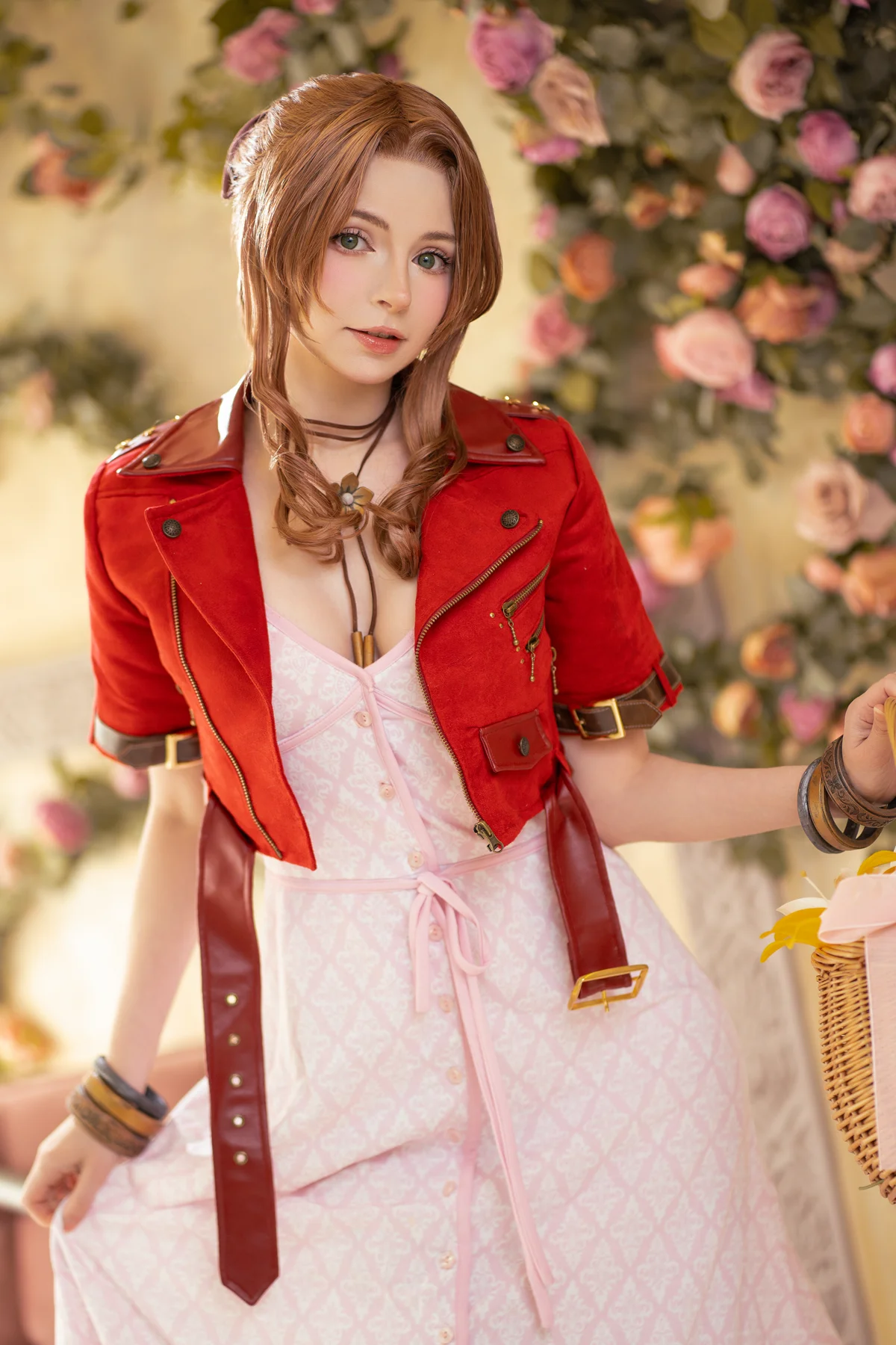 Peach milky NO.046 Aerith Gainsborough NO.0000