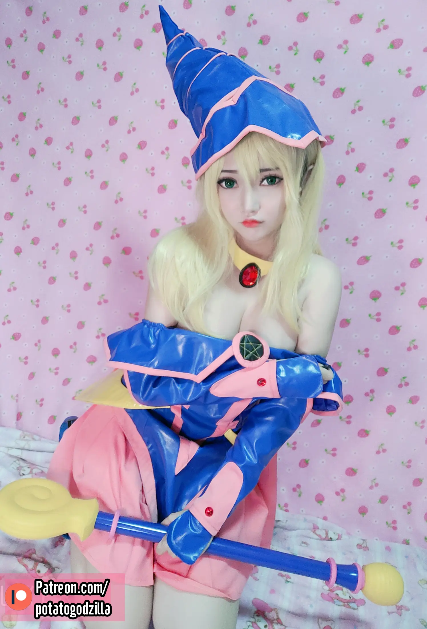 Potato Godzilla NO.008 Dark Magician Girl NO.0000